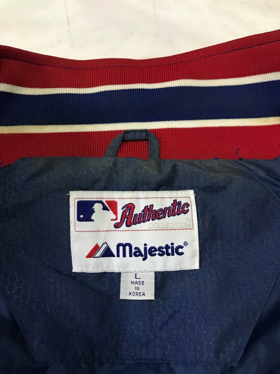 Majestic 🔥 MLB Expos Sunfaded baseball Bomber jacket Size US L / EU 52-54 / 3 - 6 Thumbnail