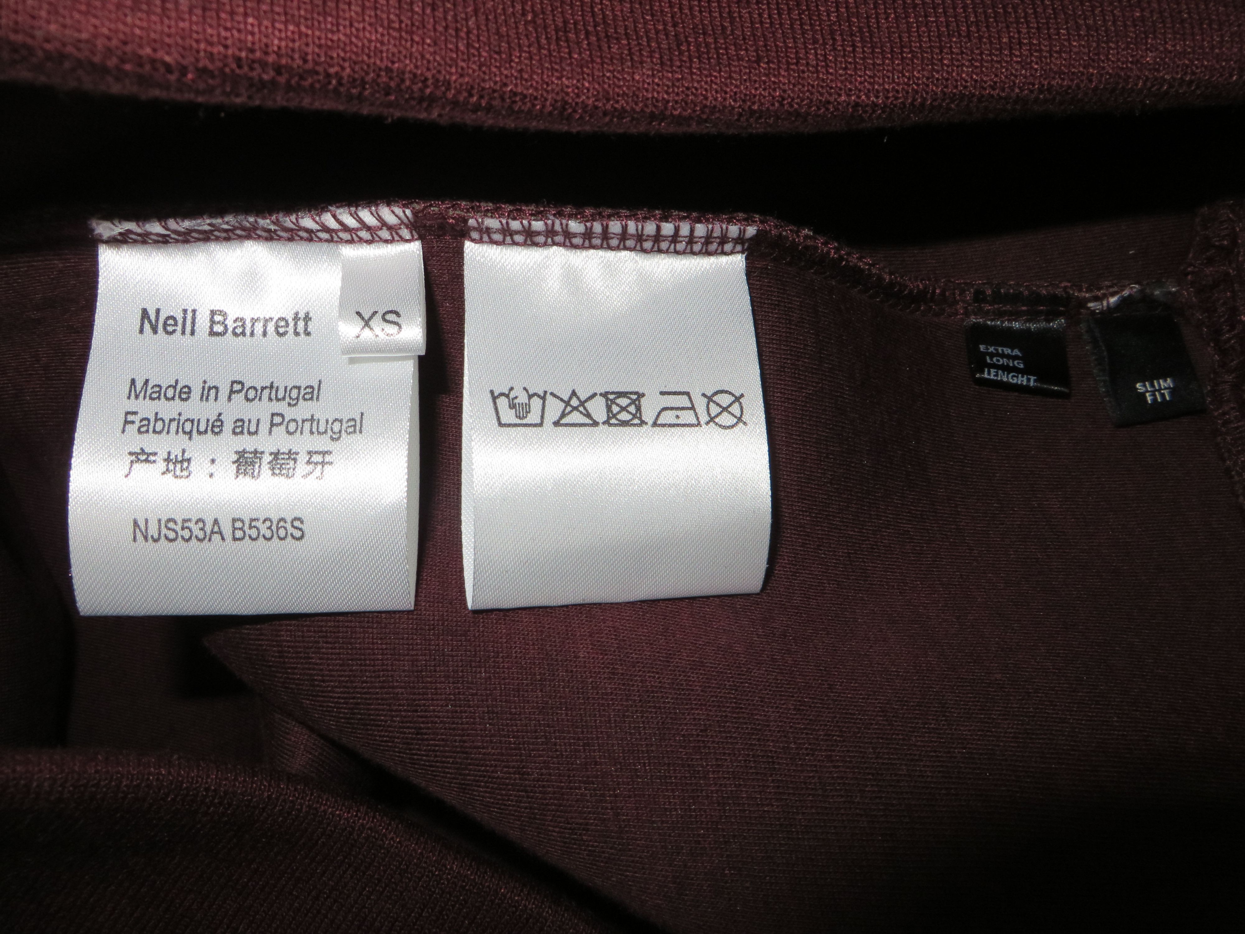 Neil Barrett Lightning bolts neoprene sweatshirt Size US XS / EU 42 / 0 - 8 Thumbnail