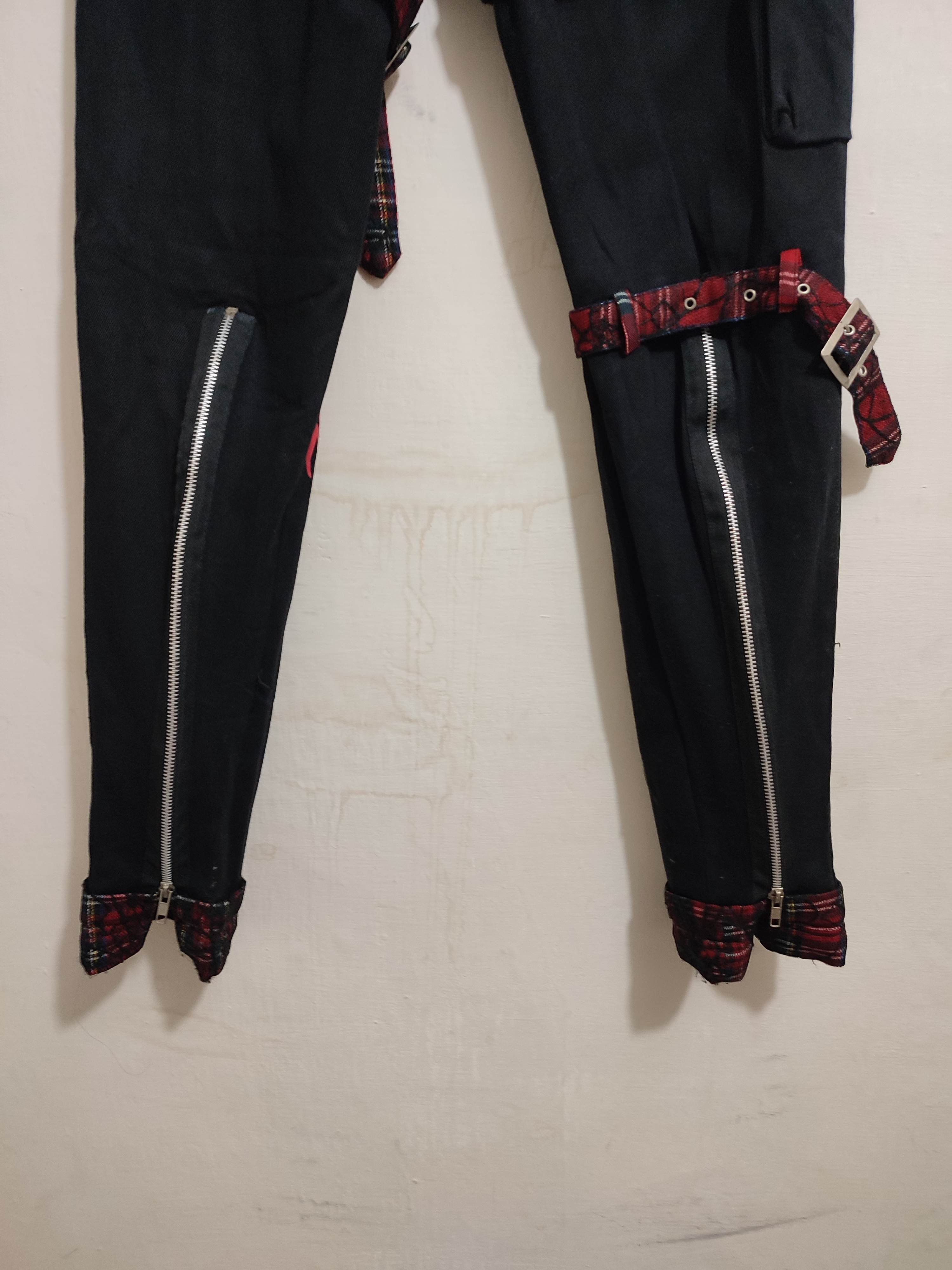 Japanese Brand 🔥KLS Bondage Punk Pants Size US 29 - 14 Thumbnail