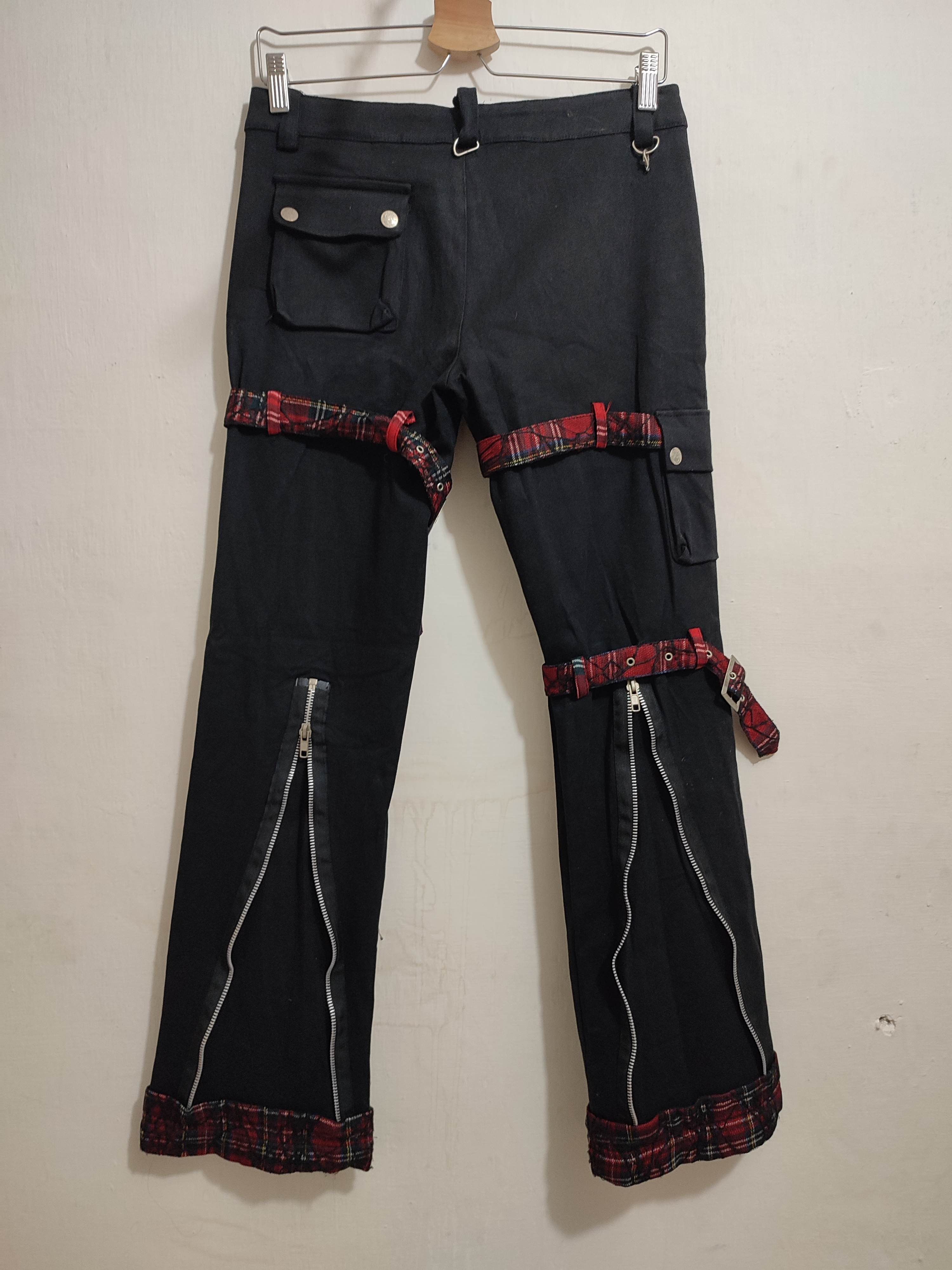 Japanese Brand 🔥KLS Bondage Punk Pants Size US 29 - 11 Thumbnail