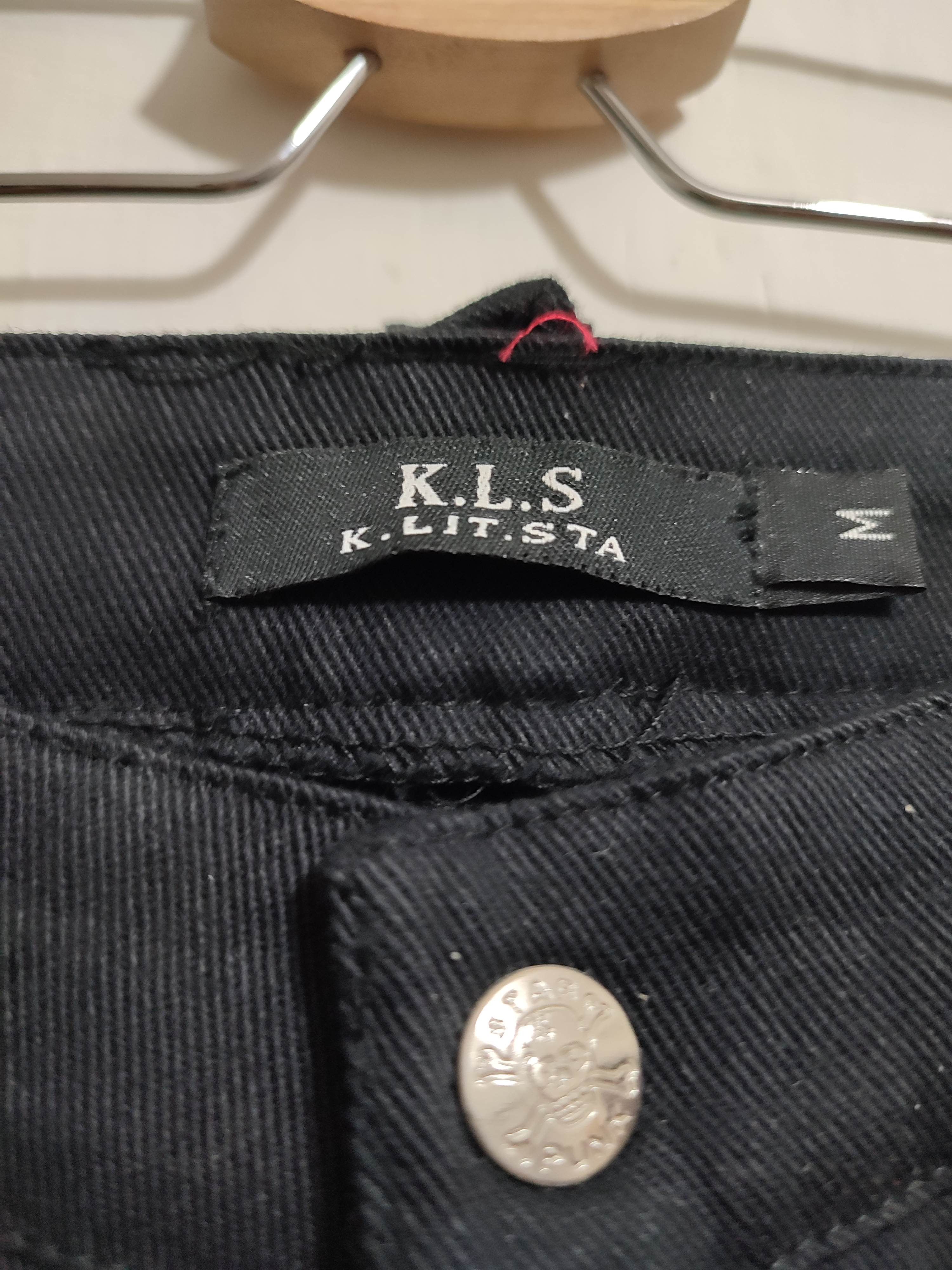 Japanese Brand 🔥KLS Bondage Punk Pants Size US 29 - 10 Thumbnail