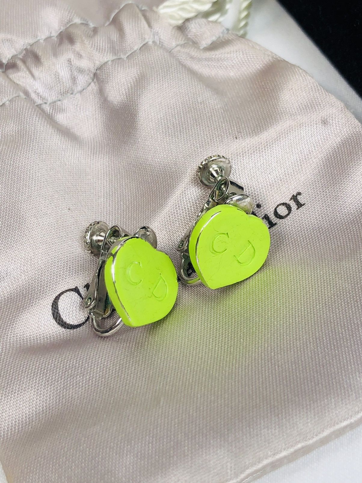 Dior Dior clip on heart earrings Size ONE SIZE - 2 Thumbnail