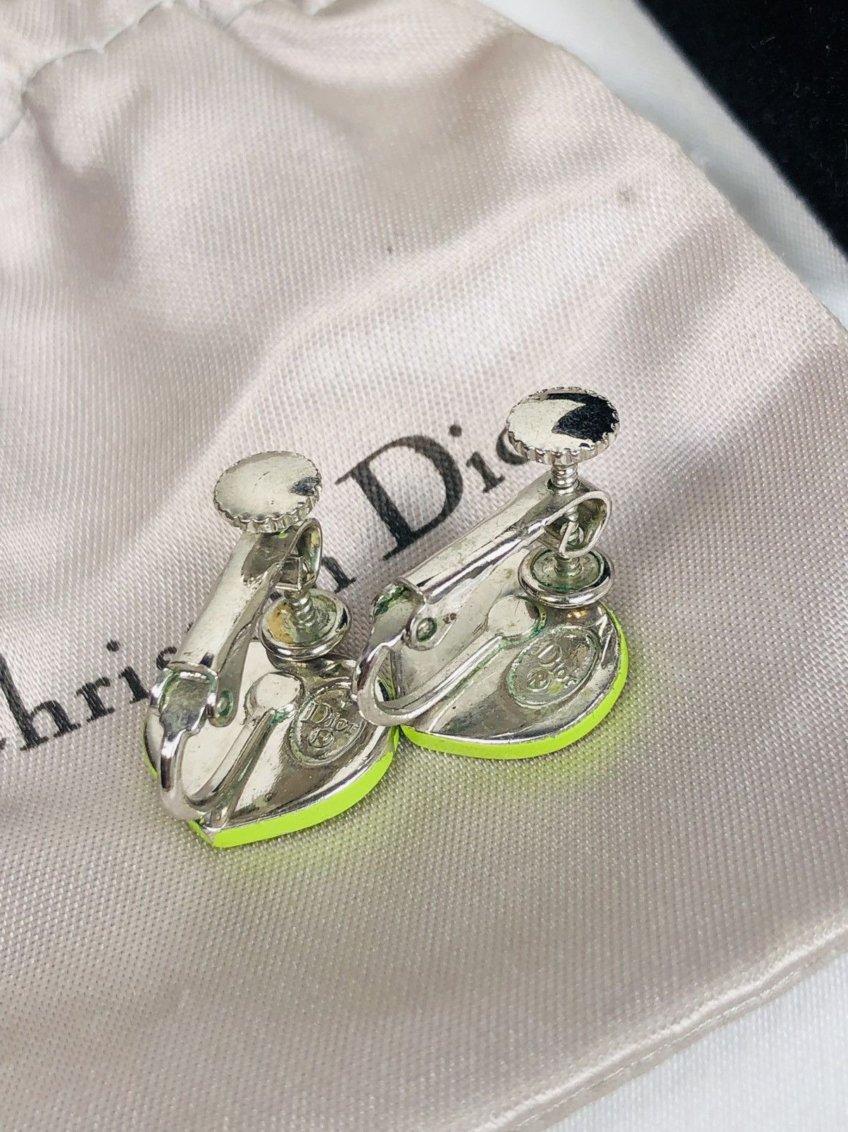 Dior Dior clip on heart earrings Size ONE SIZE - 3 Thumbnail