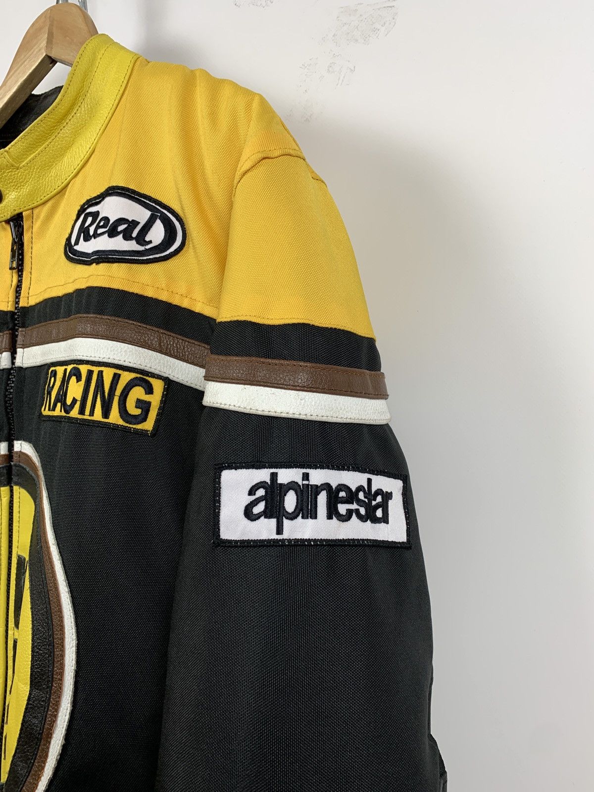 Vintage Vintage Lucky Strike Racing Leather Jacket Size US XL / EU 56 / 4 - 15 Thumbnail