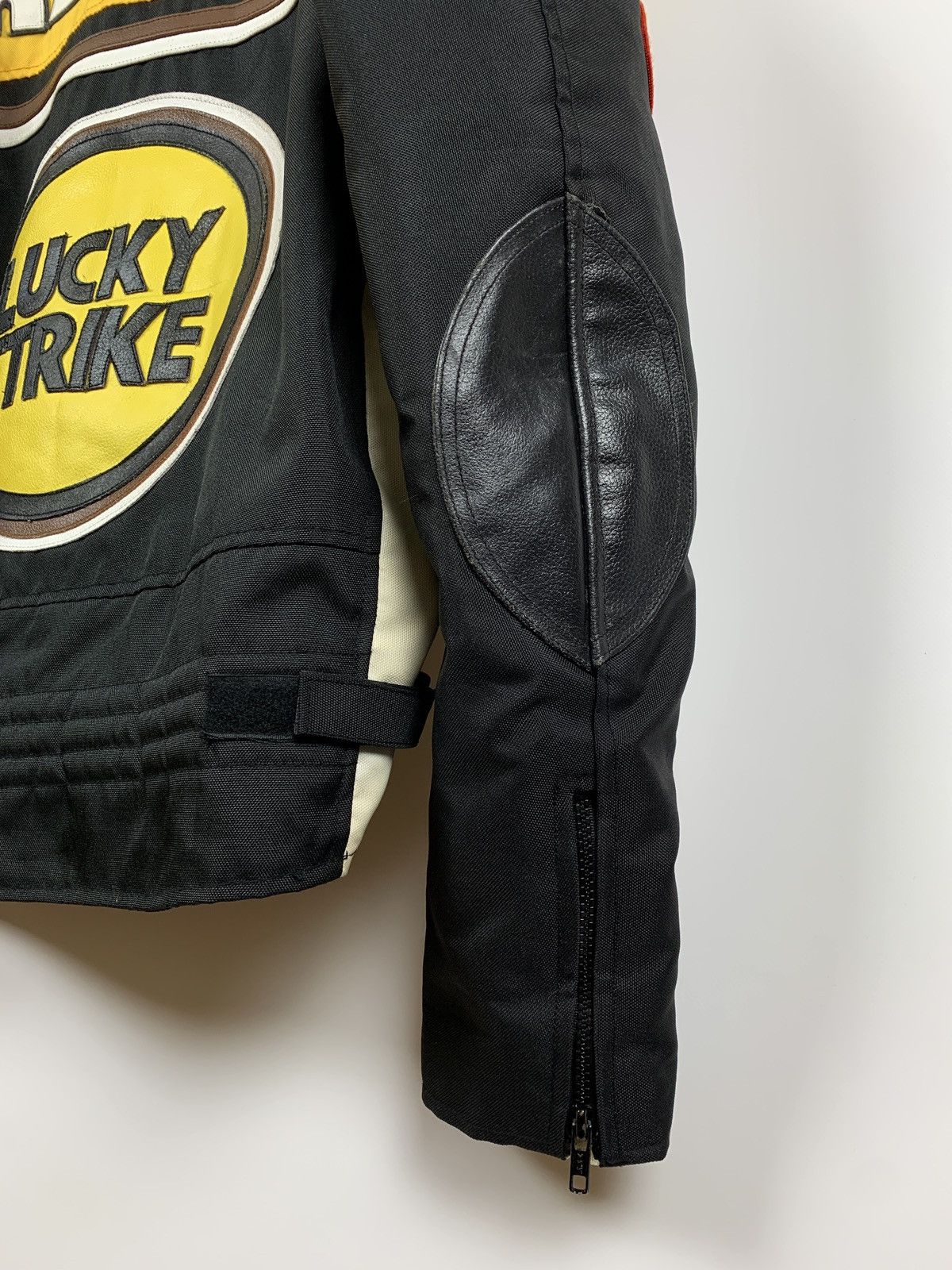 Vintage Vintage Lucky Strike Racing Leather Jacket Size US XL / EU 56 / 4 - 21 Thumbnail