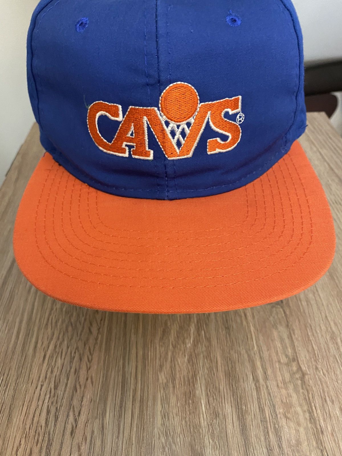 NBA Vintage 90’s Cleveland Cavaliers Snap Back Hat Cap Size ONE SIZE - 4 Thumbnail