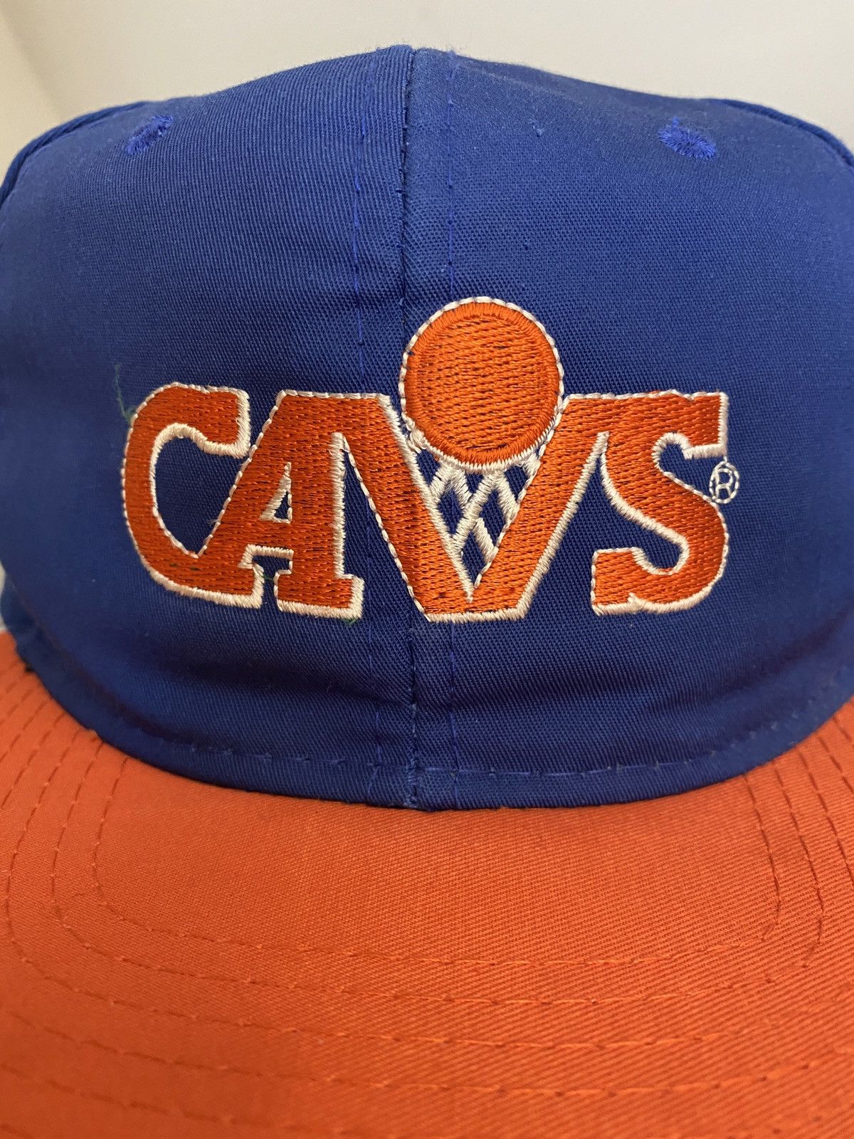 NBA Vintage 90’s Cleveland Cavaliers Snap Back Hat Cap Size ONE SIZE - 2 Thumbnail