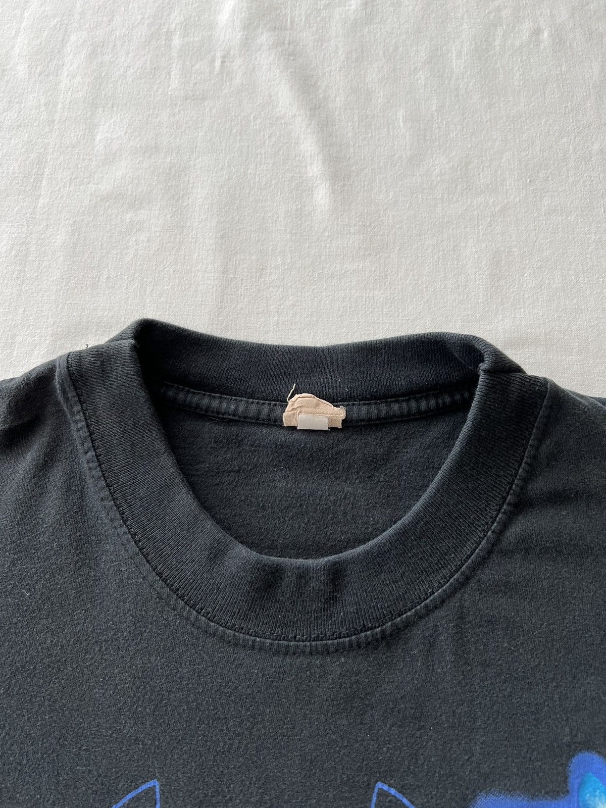 Band Tees Vintage 90s Dragon Lightning Black Tee (Travis Scott style) Size US L / EU 52-54 / 3 - 7 Thumbnail
