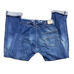 LVC Levi’s Vintage Clothing 501XX 1890 Cinch Back Selvedge Denim Jeans 32X34