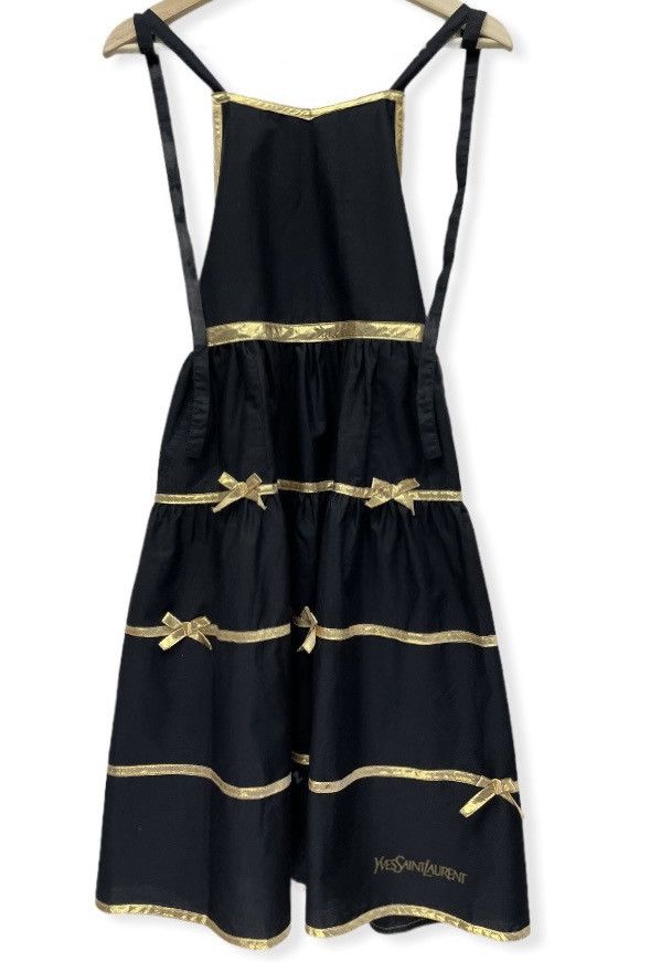 Vintage Vintage YVES SAINT LAURENT YSL Designer Apron Size ONE SIZE - 1 Thumbnail
