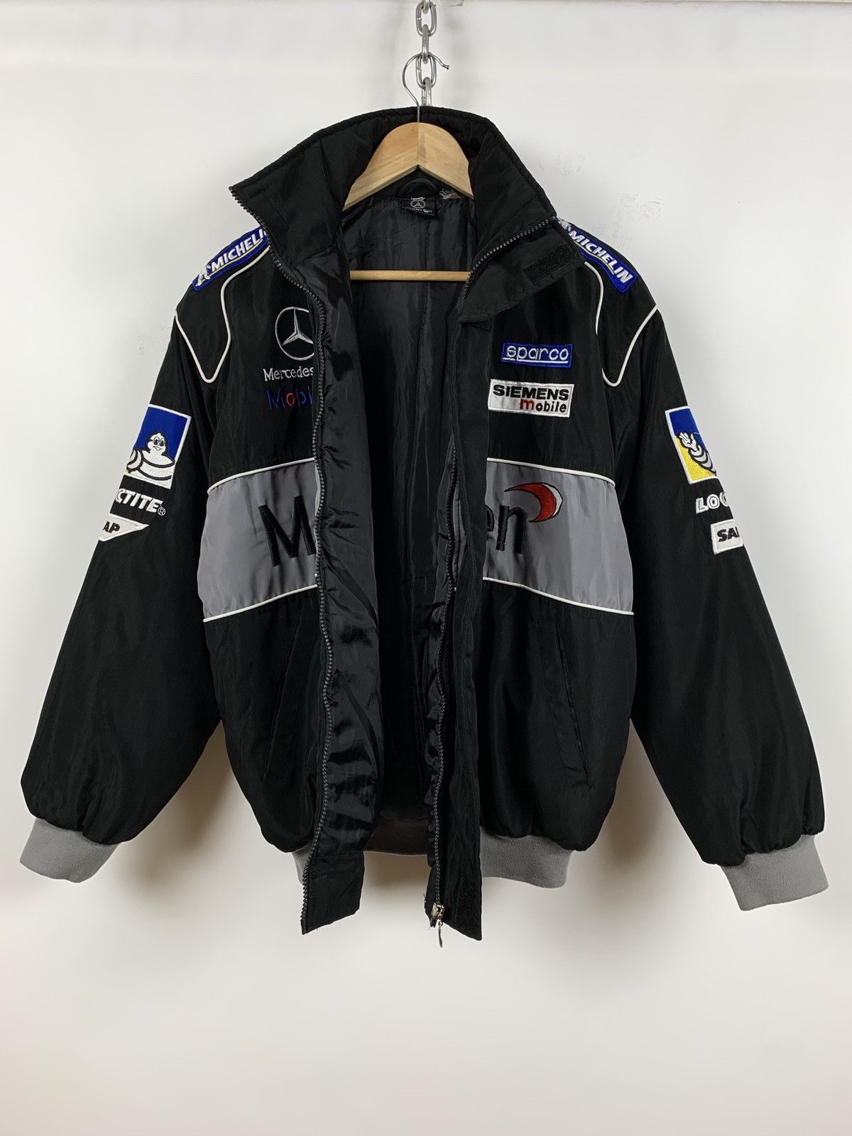 Formula 1 Vintage Mercedes Benz McLaren Michelin Racing Jacket Size US M / EU 48-50 / 2 - 5 Thumbnail