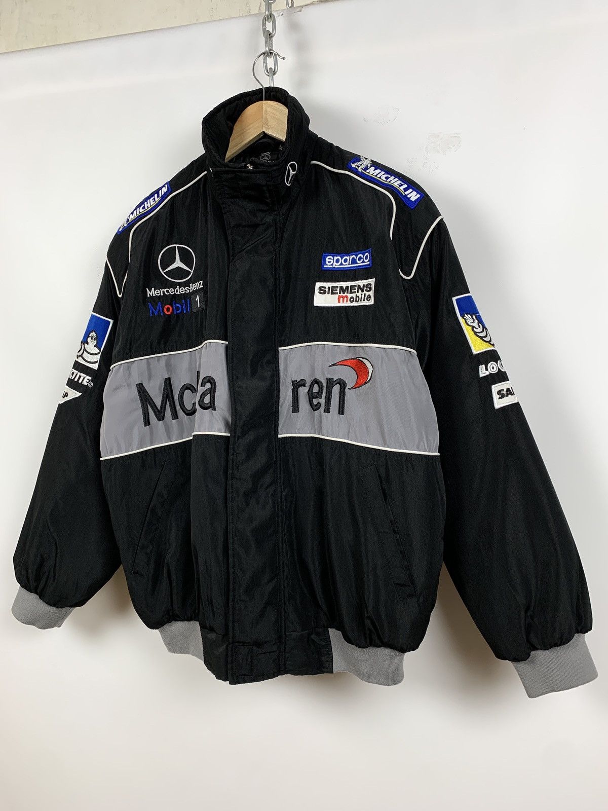 Formula 1 Vintage Mercedes Benz McLaren Michelin Racing Jacket Size US M / EU 48-50 / 2 - 7 Thumbnail