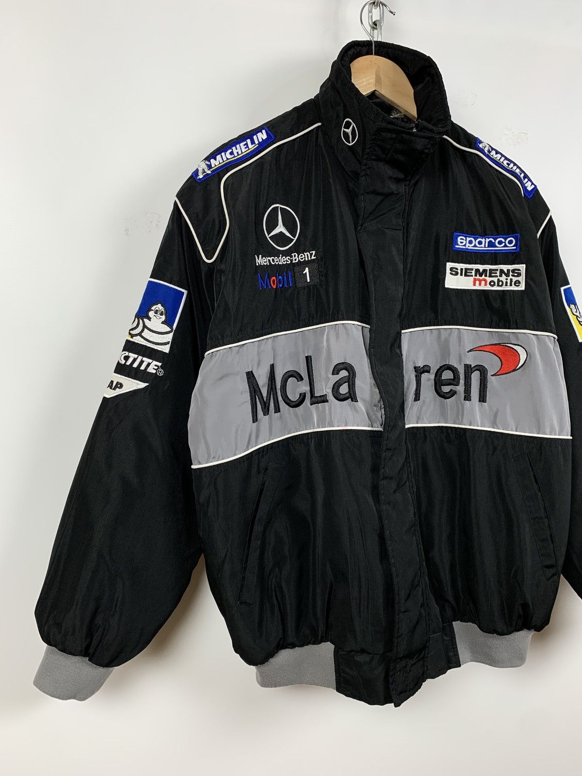 Formula 1 Vintage Mercedes Benz McLaren Michelin Racing Jacket Size US M / EU 48-50 / 2 - 8 Thumbnail