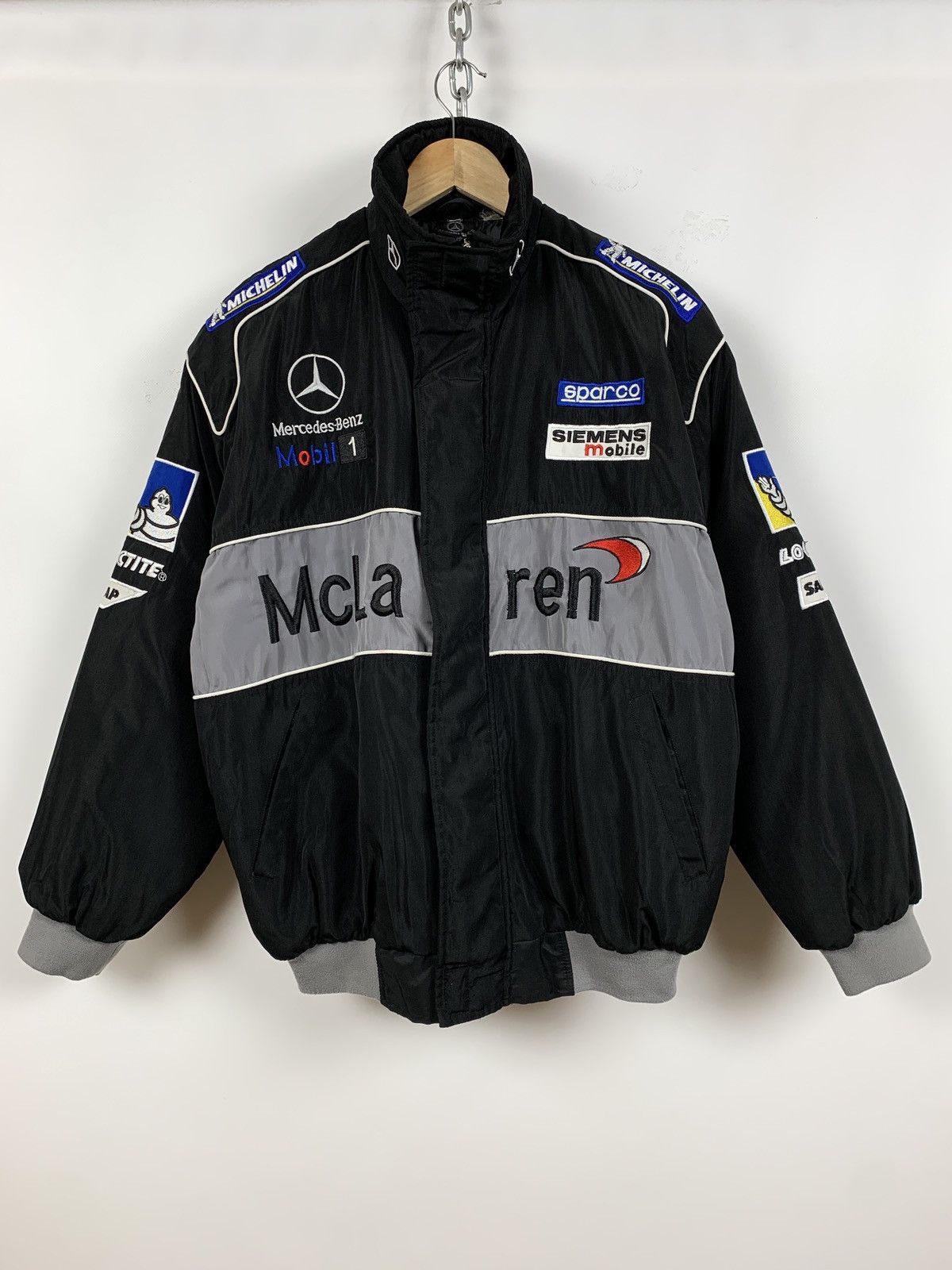 Formula 1 Vintage Mercedes Benz McLaren Michelin Racing Jacket Size US M / EU 48-50 / 2 - 4 Thumbnail