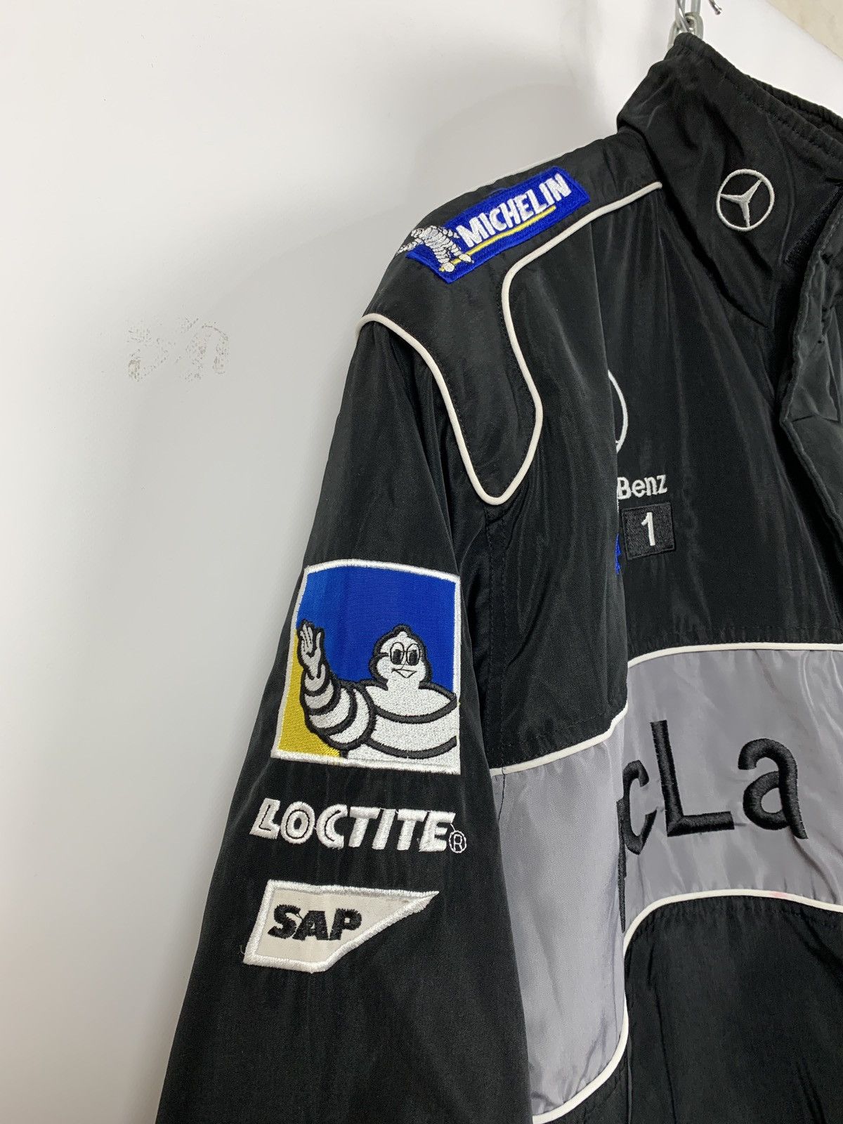 Formula 1 Vintage Mercedes Benz McLaren Michelin Racing Jacket Size US M / EU 48-50 / 2 - 15 Thumbnail