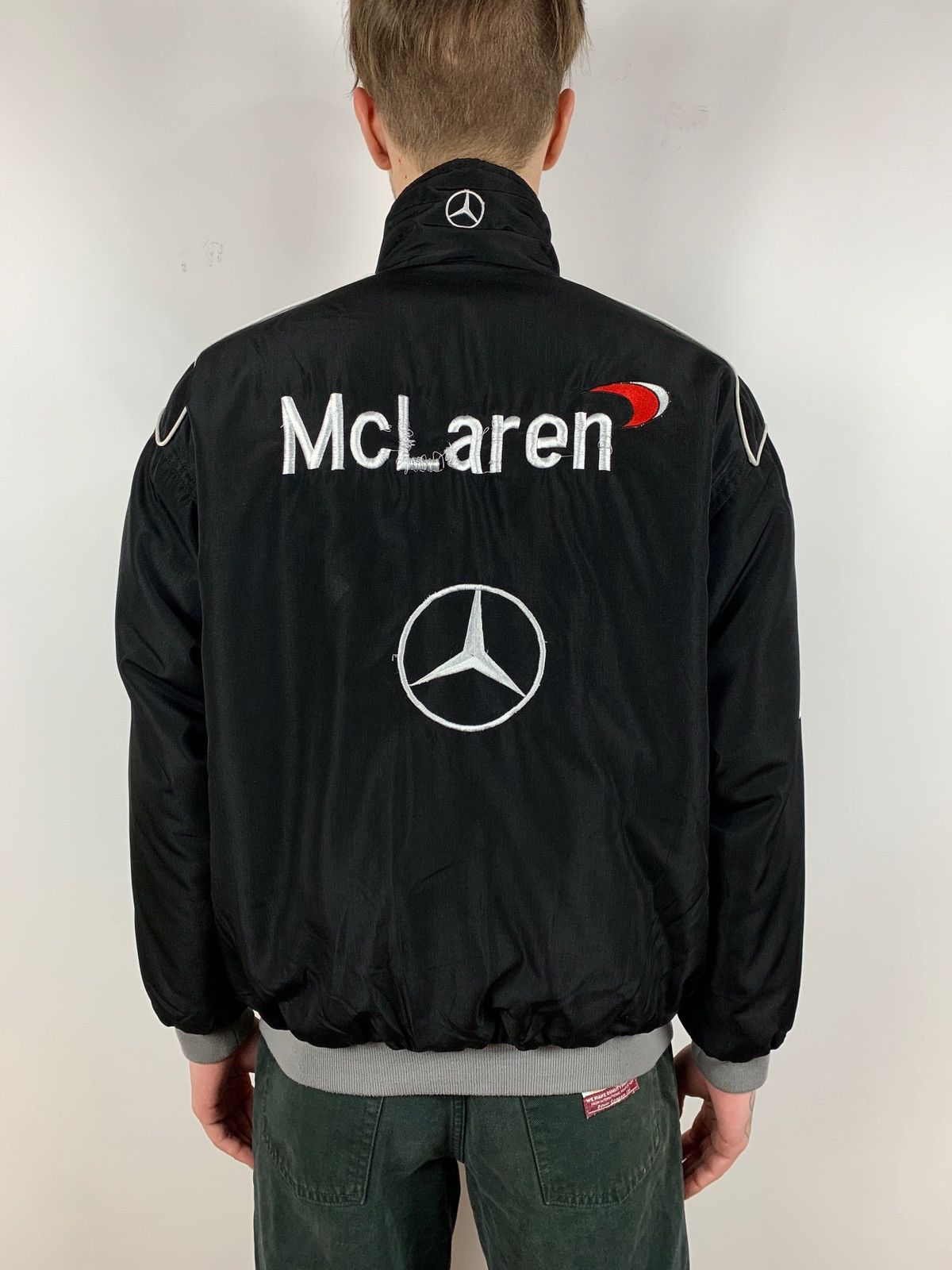 Formula 1 Vintage Mercedes Benz McLaren Michelin Racing Jacket Size US M / EU 48-50 / 2 - 2 Thumbnail
