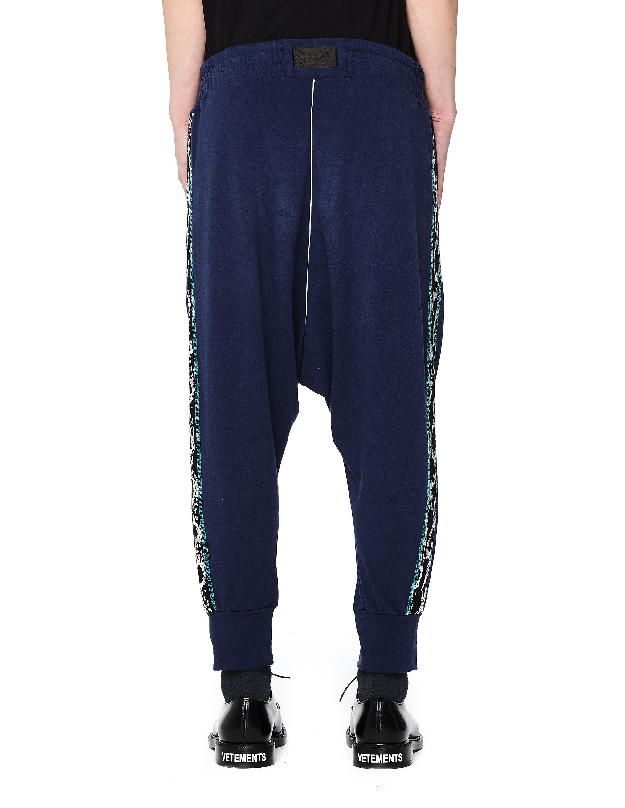 image of If Six Was Nine x Le Grande Bleu L G B Boxer Sarrouel-2 Joggers.like Rick Owens Or Julius in Blue (
