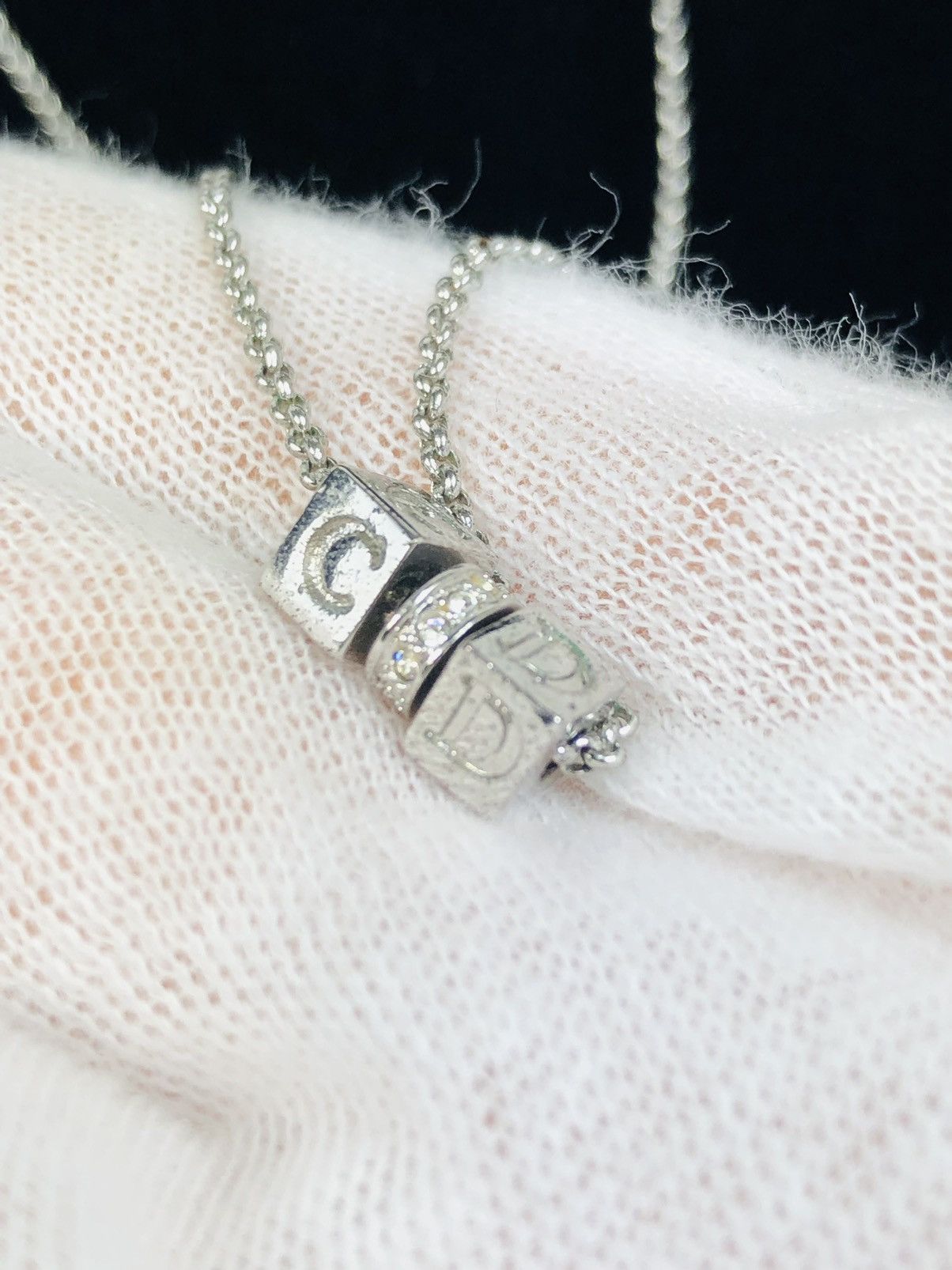 Dior Dior CD dice necklace Size ONE SIZE - 3 Thumbnail