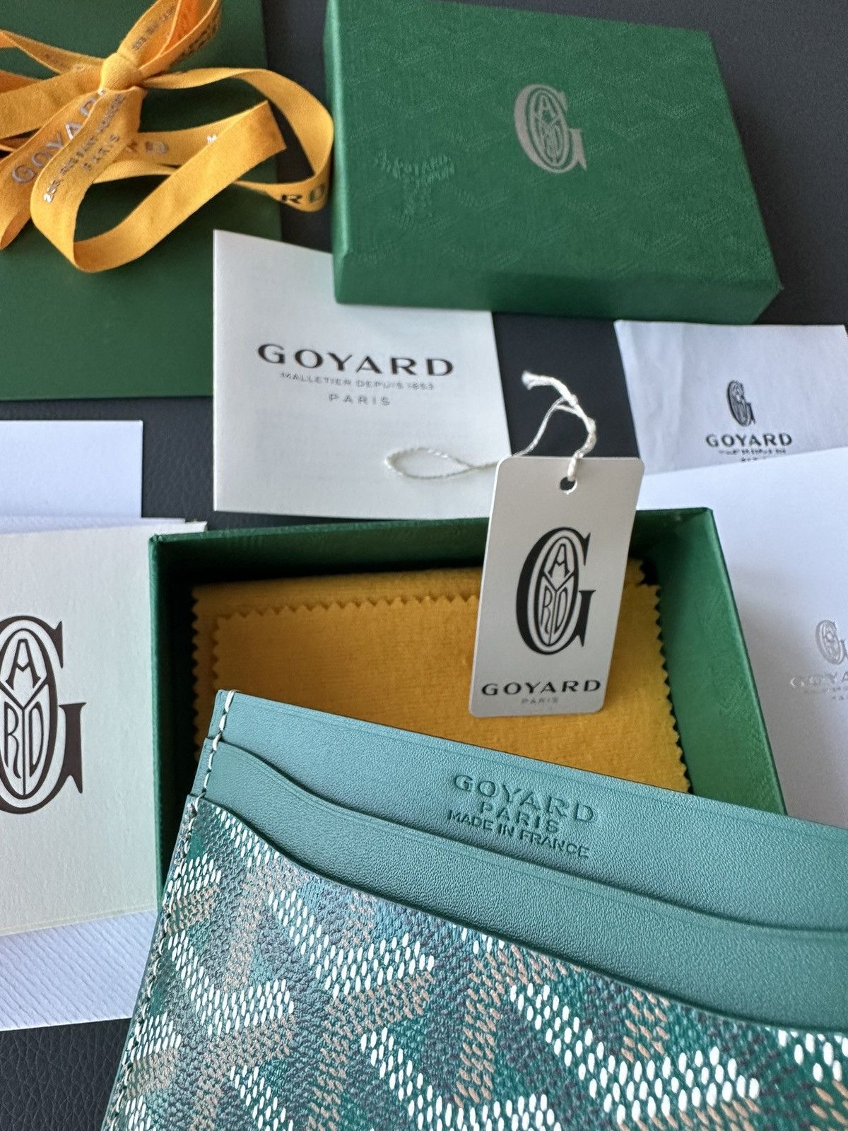 Goyard Super Rare Brand New Goyard Monogram Cardholder Wallet Size ONE SIZE - 9 Thumbnail