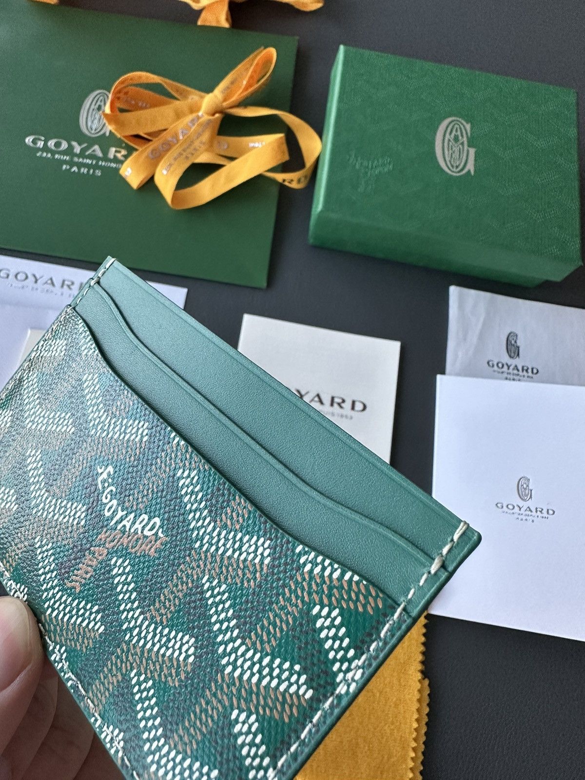 Goyard Super Rare Brand New Goyard Monogram Cardholder Wallet Size ONE SIZE - 15 Thumbnail