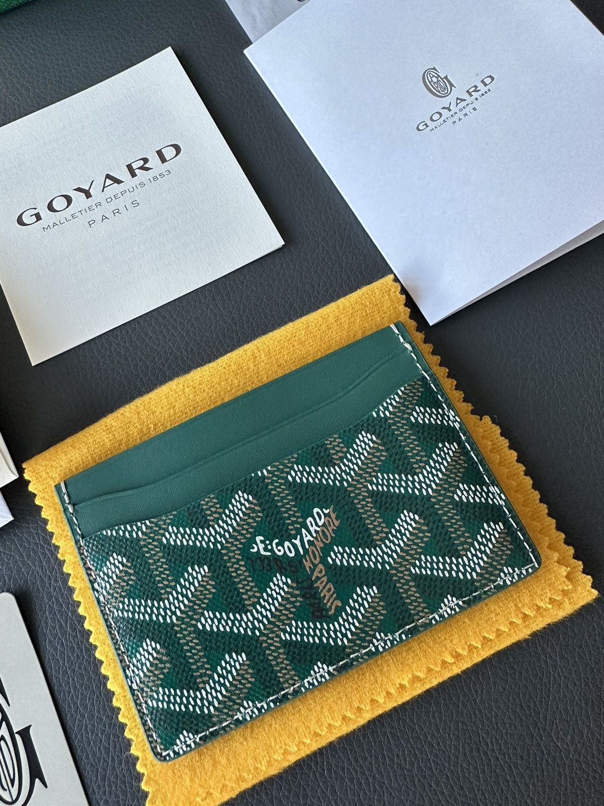 Goyard Super Rare Brand New Goyard Monogram Cardholder Wallet Size ONE SIZE - 13 Thumbnail