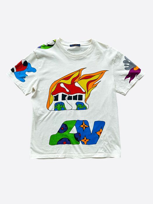 Louis Vuitton T-Shirt Printed Size XXL