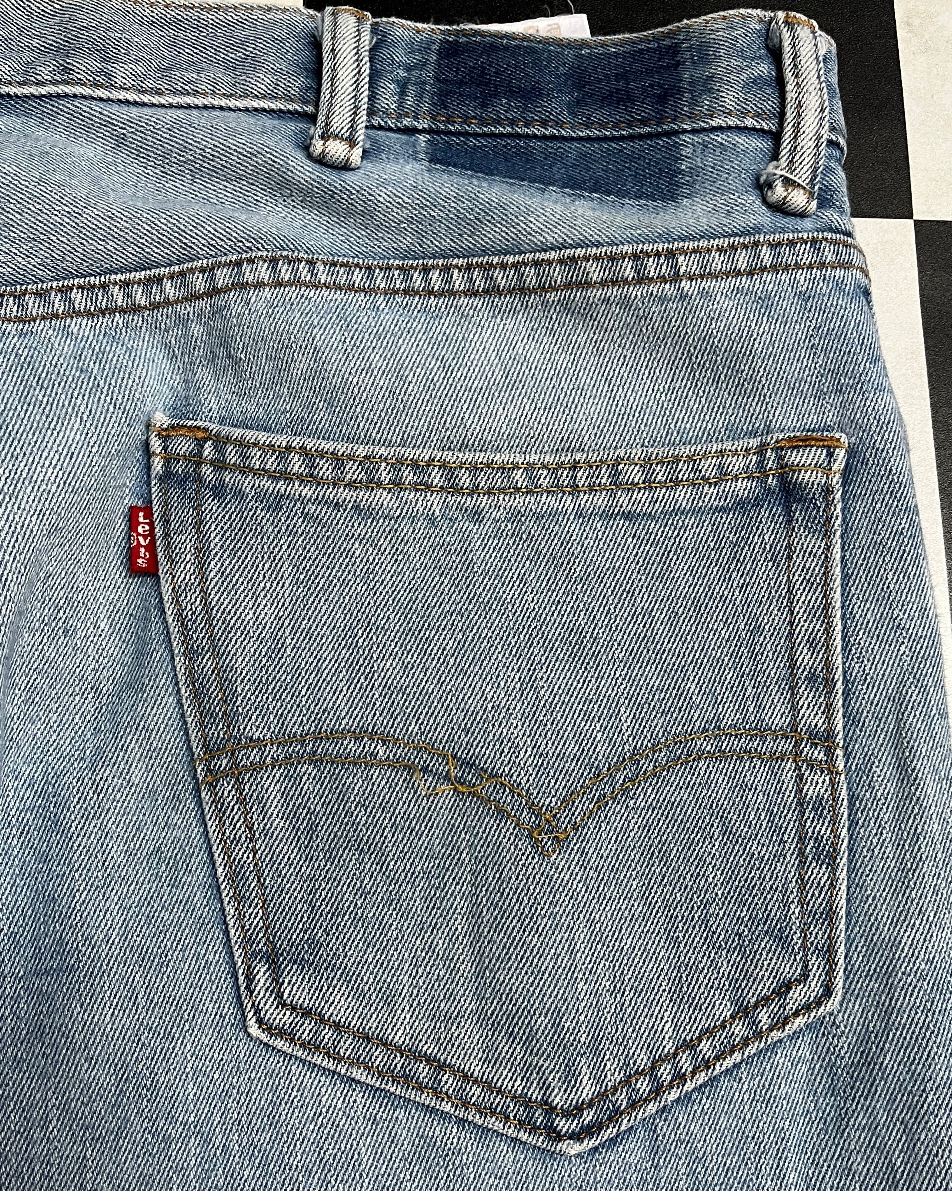 Levi's × Vintage Vintage Levis 550 Faded Denim Jean L206 Size US 40 / EU 56 - 9 Thumbnail