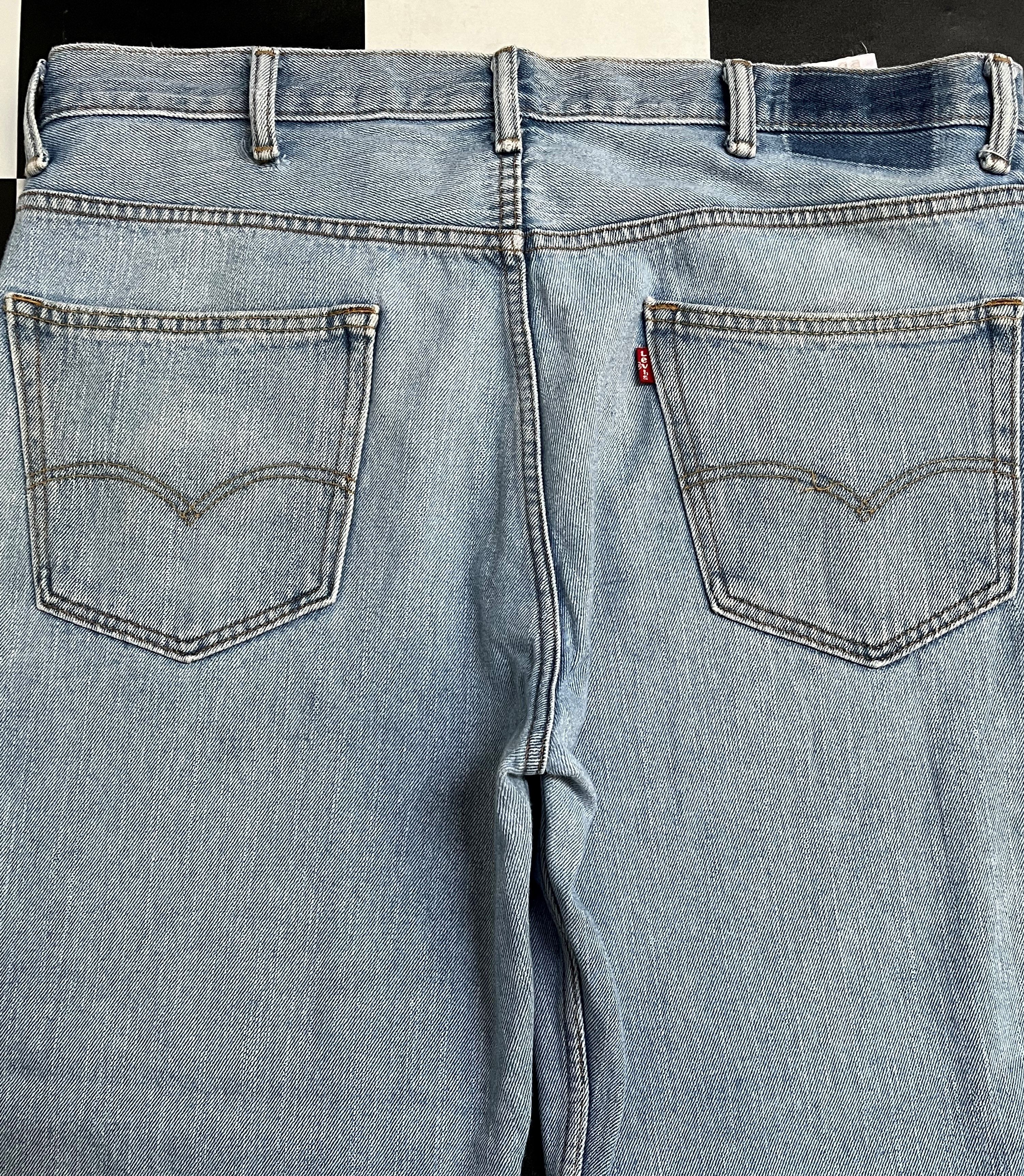 Levi's × Vintage Vintage Levis 550 Faded Denim Jean L206 Size US 40 / EU 56 - 8 Thumbnail