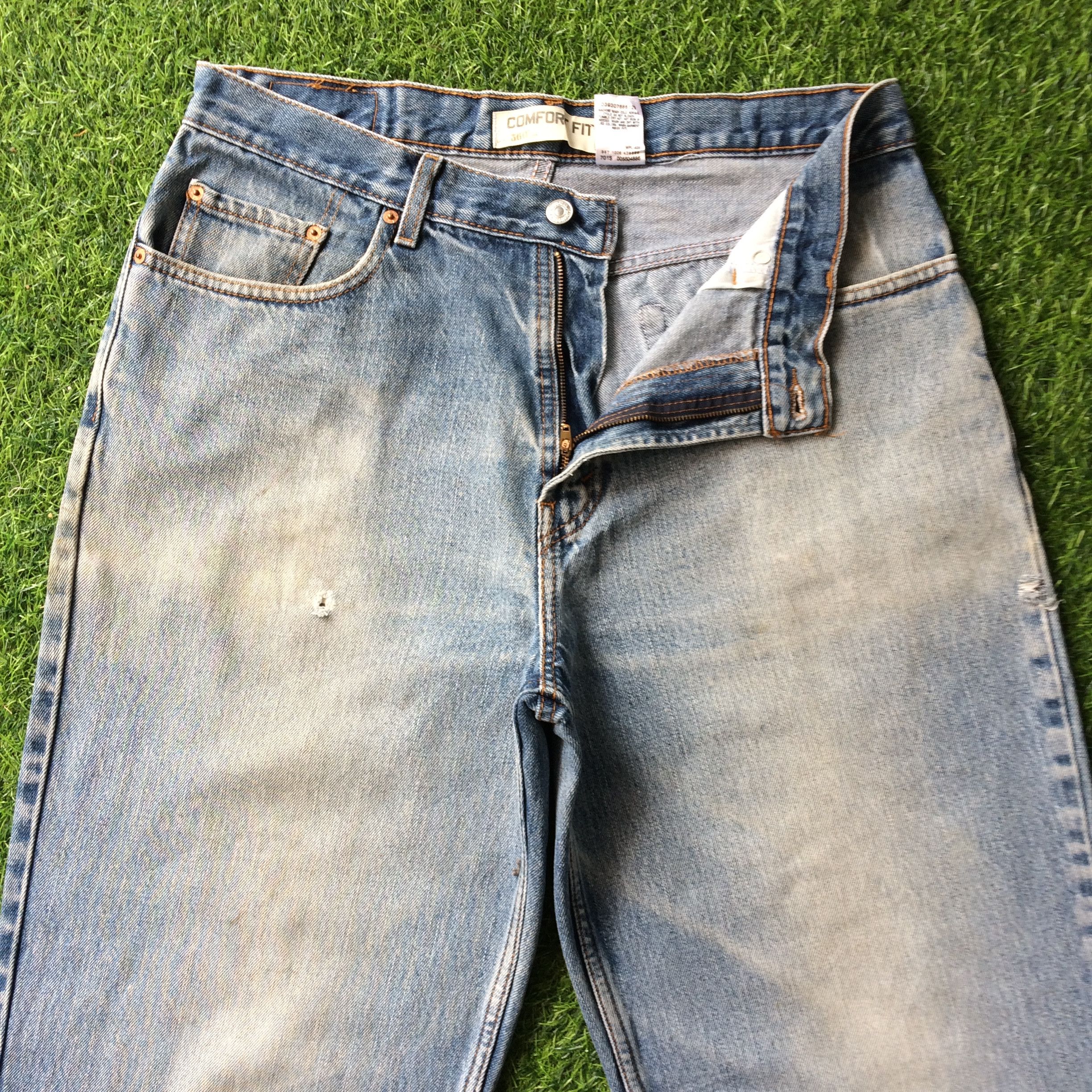 Levi's × Vintage Dirty Levis 560 Jeans #B-642 Size US 35 - 3 Thumbnail