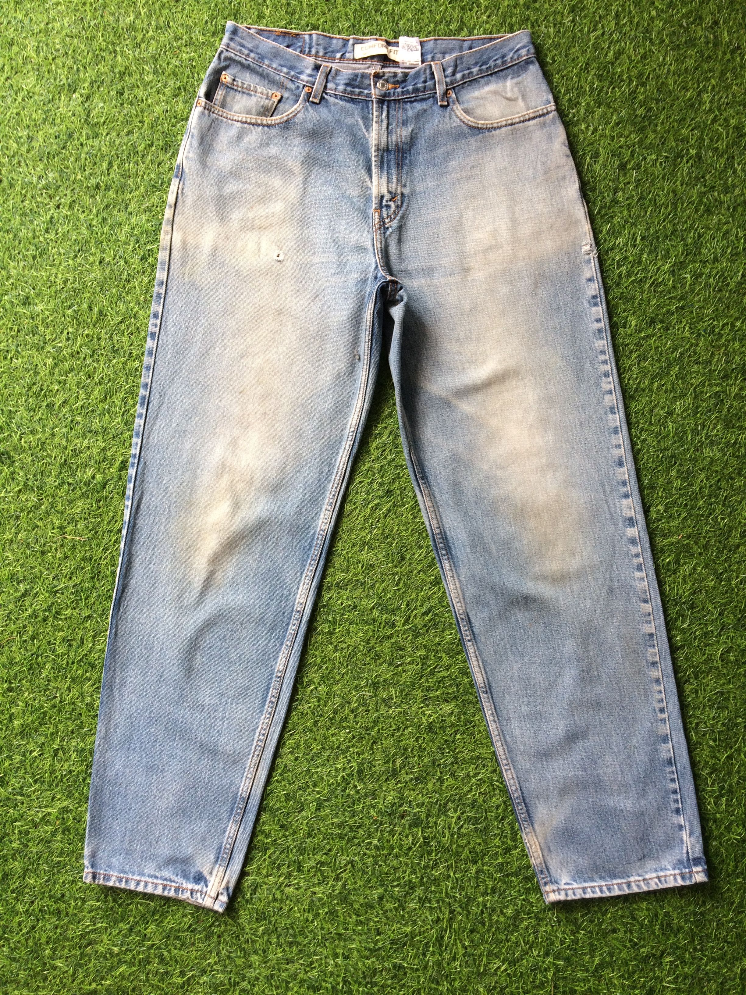 Levi's × Vintage Dirty Levis 560 Jeans #B-642 Size US 35 - 1 Thumbnail