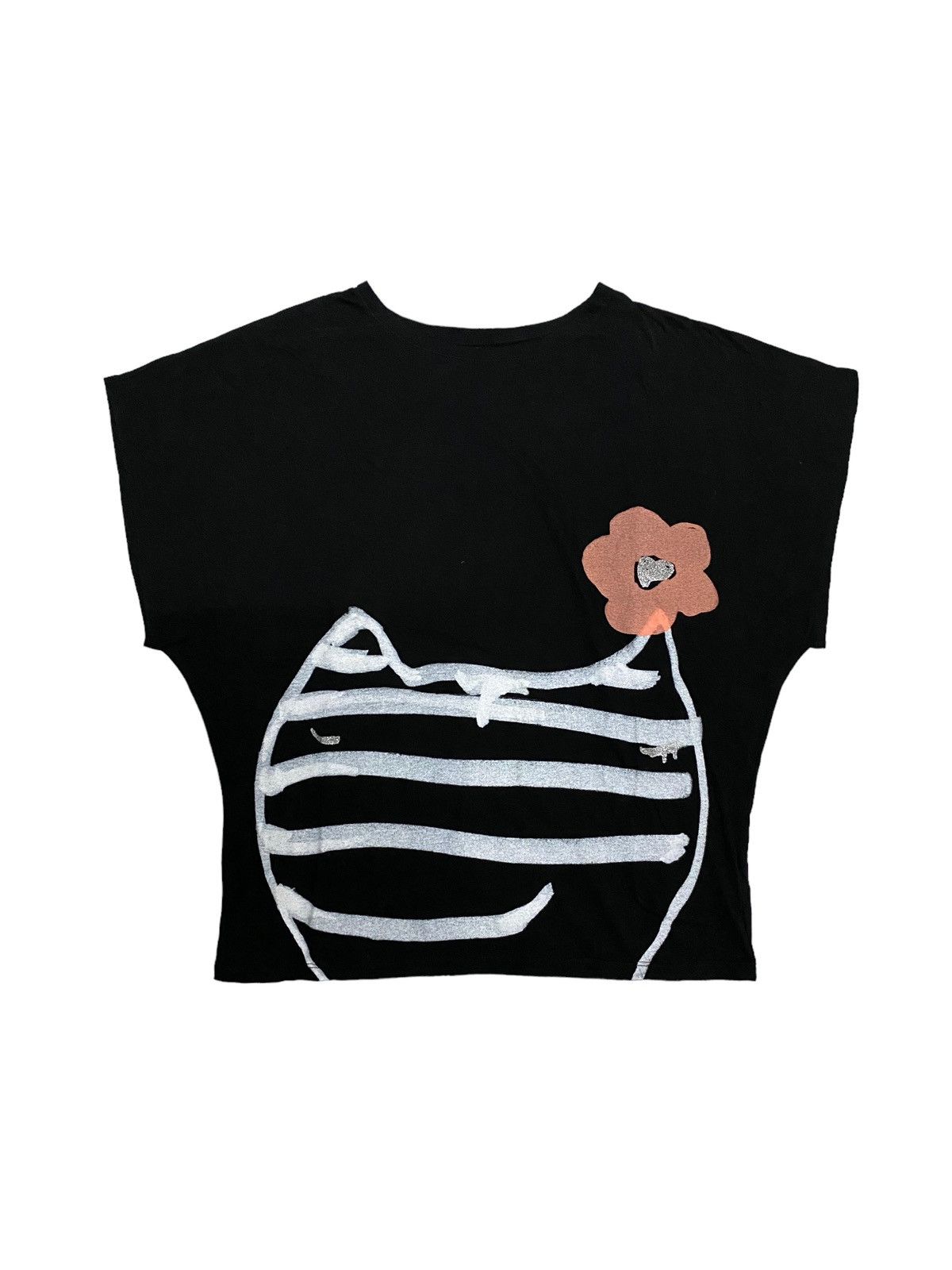 Japanese Brand Vintage Cats Tsumori Chisato Issey Miyake Tee Size XS / US 0-2 / IT 36-38 - 1 Thumbnail