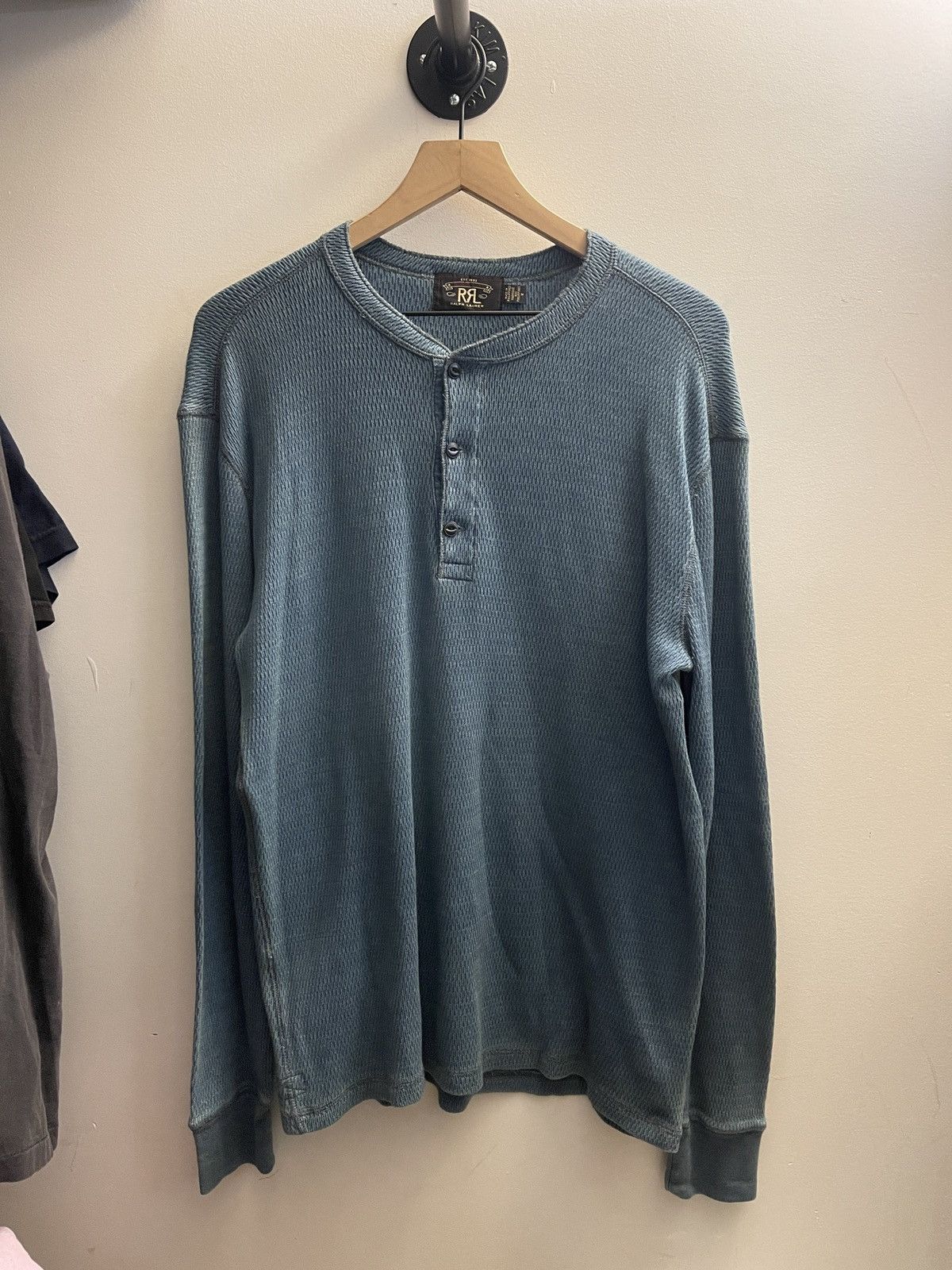 RRL Ralph Lauren × Ralph Lauren × Streetwear RRL INDIGO JACQUARD 