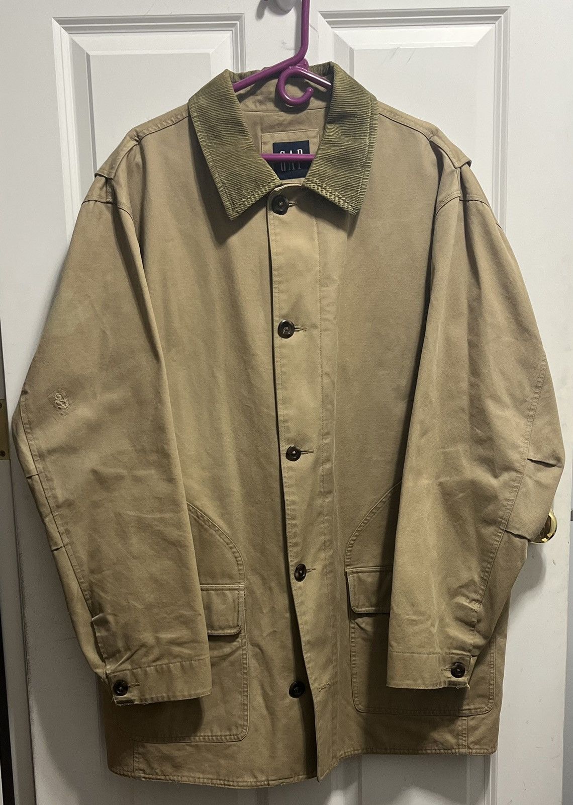 Gap × Vintage Back2SchoolSale! Vintage GAP Barn Jacket Size US XXL / EU 58 / 5 - 2 Thumbnail