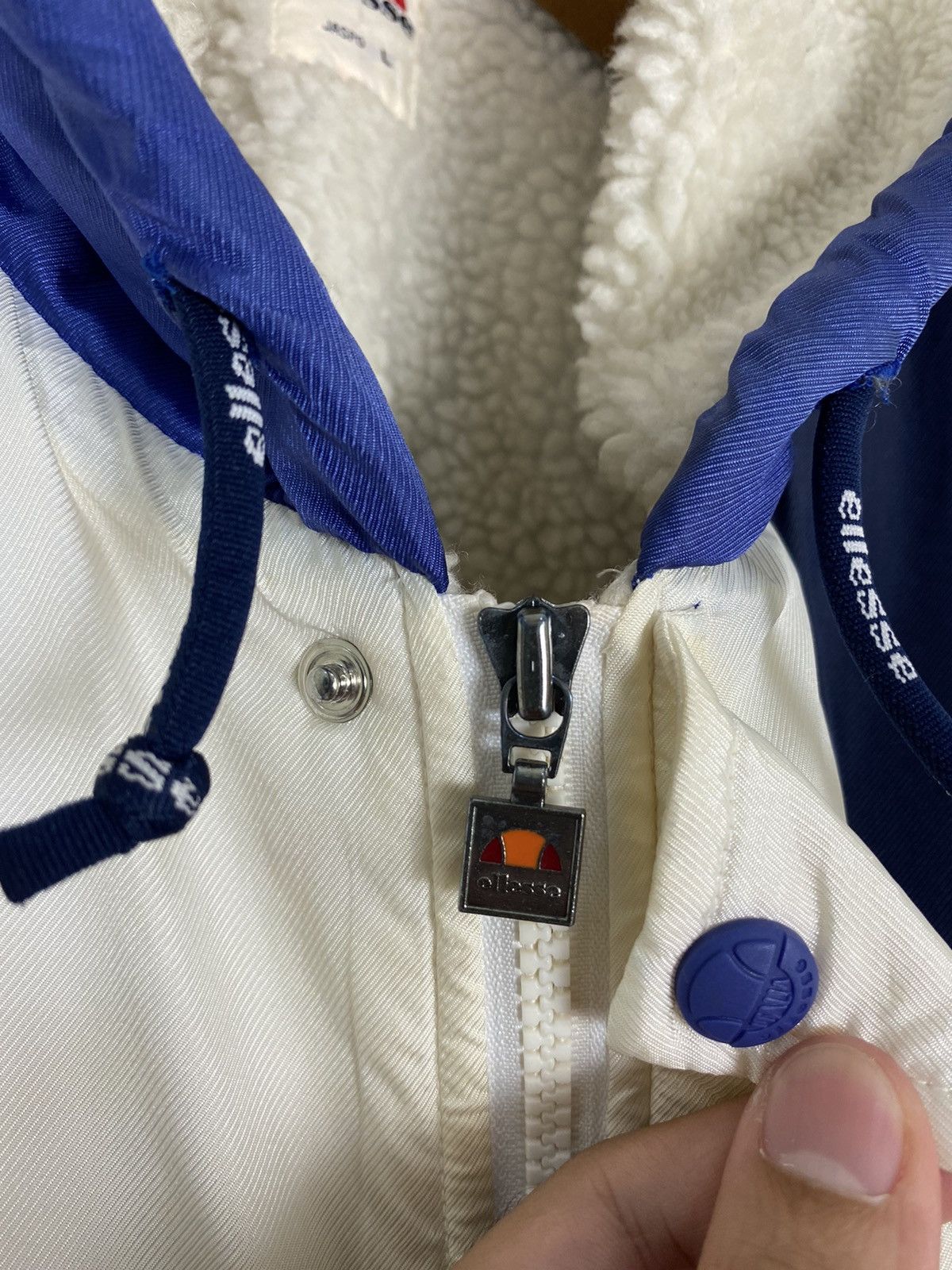 Ellesse Rare‼️ Ellesse Ski Winter Hoodie Jacket Embroidery Big Logo Size US L / EU 52-54 / 3 - 5 Thumbnail