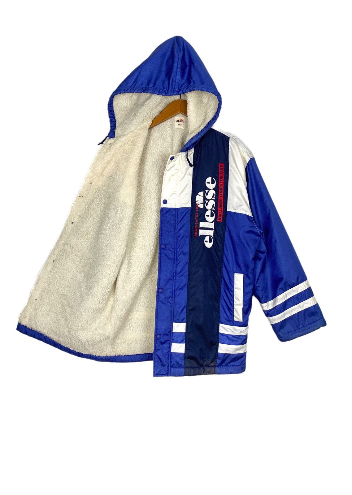 Ellesse Rare‼️ Ellesse Ski Winter Hoodie Jacket Embroidery Big Logo Size US L / EU 52-54 / 3 - 2 Thumbnail