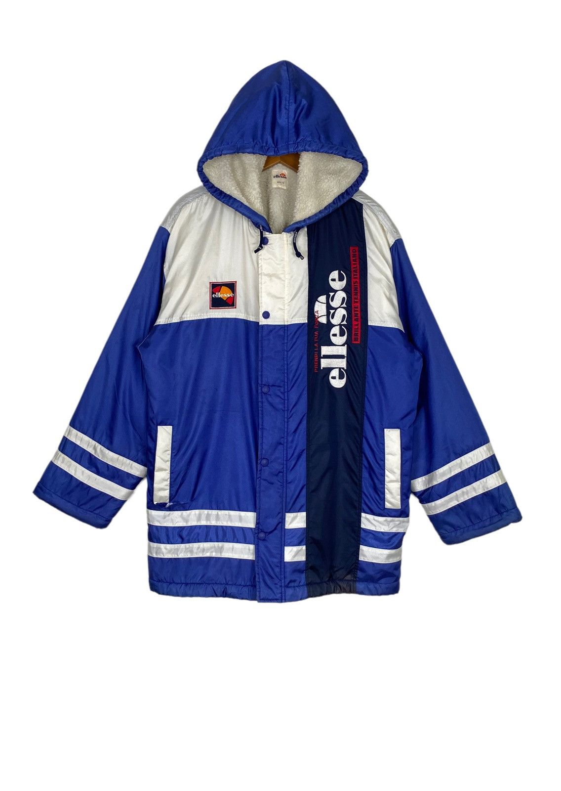Ellesse Rare‼️ Ellesse Ski Winter Hoodie Jacket Embroidery Big Logo Size US L / EU 52-54 / 3 - 1 Thumbnail