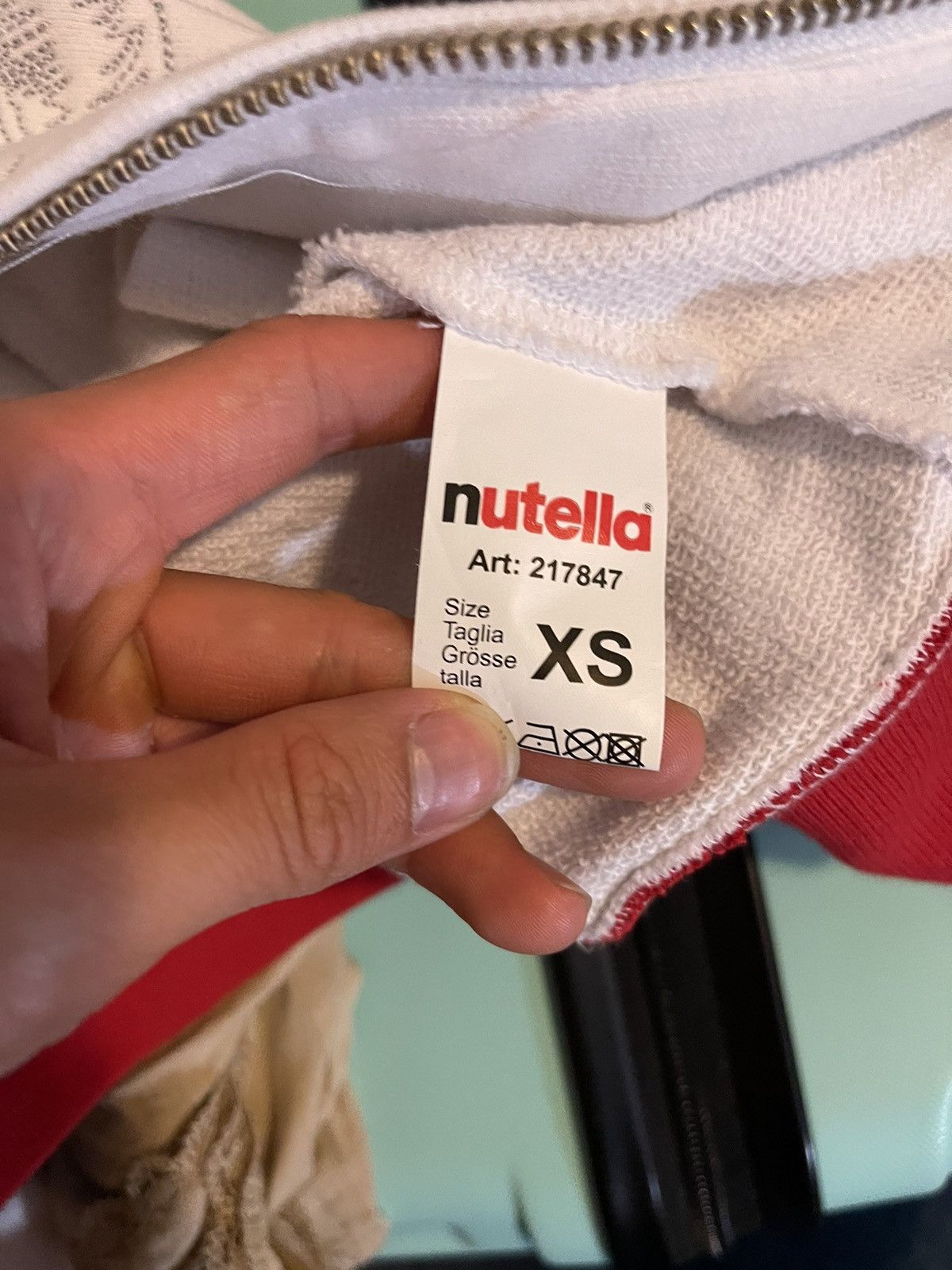 Vintage Vintage Nutella track jacket Size US XS / EU 42 / 0 - 4 Thumbnail