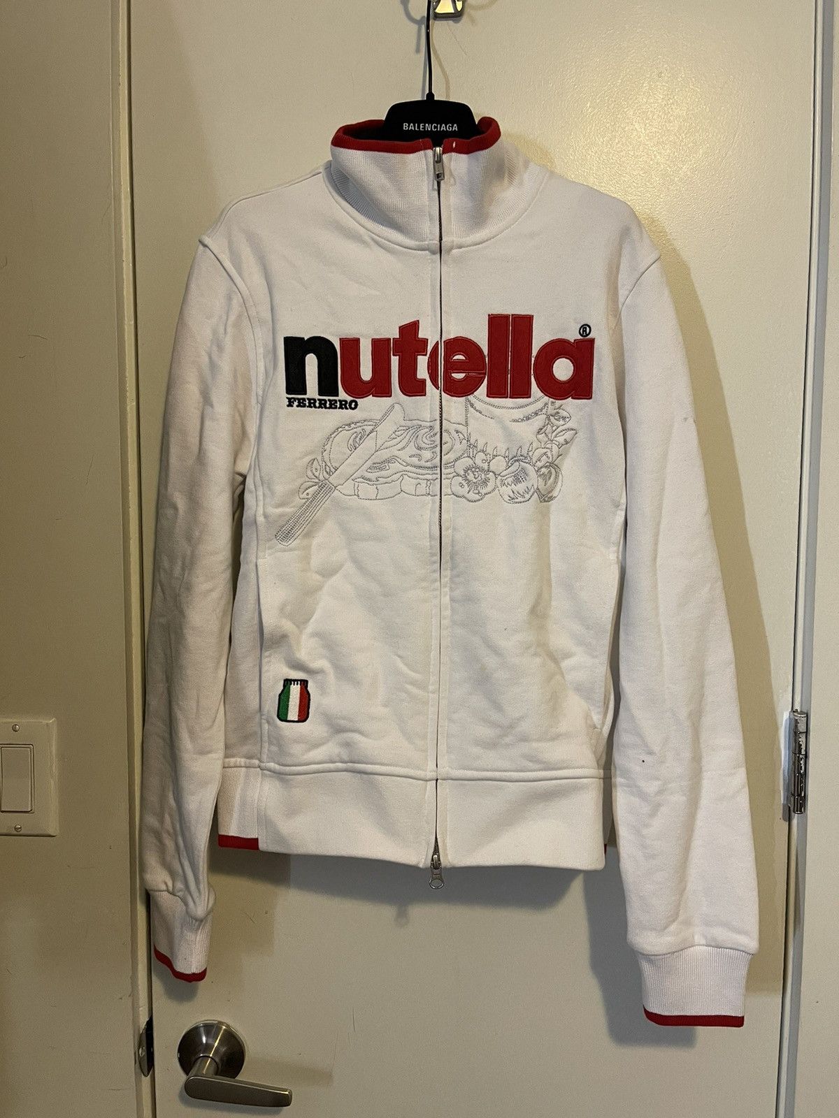 Vintage Vintage Nutella track jacket Size US XS / EU 42 / 0 - 1 Thumbnail
