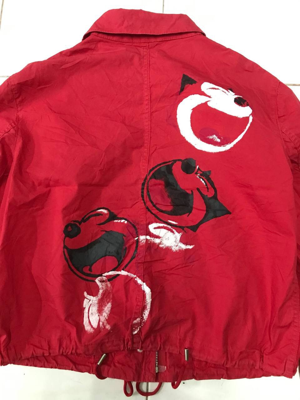 Iceberg 🔥 HISTORY ICEBERG FELIX THE CAT CROPED JACKET ITALIAN - L Size US M / EU 48-50 / 2 - 13 Thumbnail