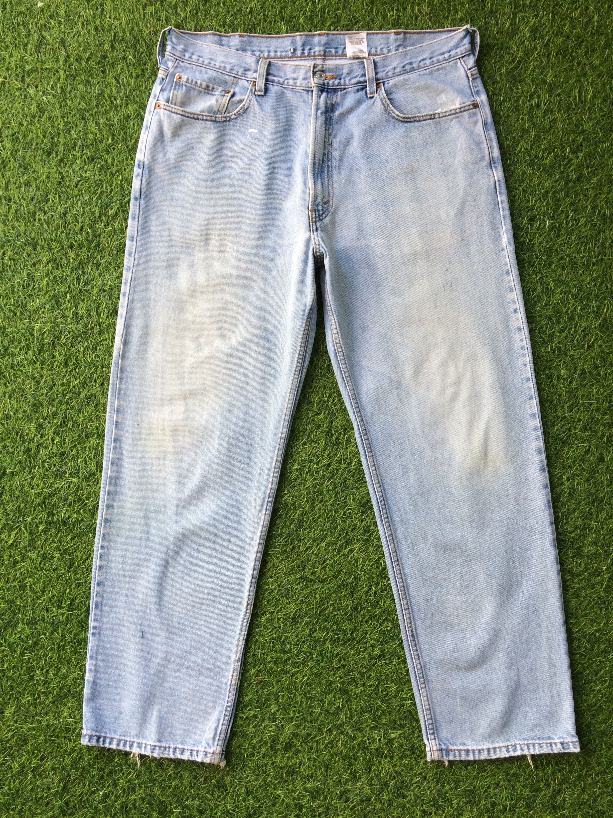 Levi's × Vintage Levis 550 Blue Wash Jeans #B-985 Size US 38 / EU 54 - 1 Thumbnail