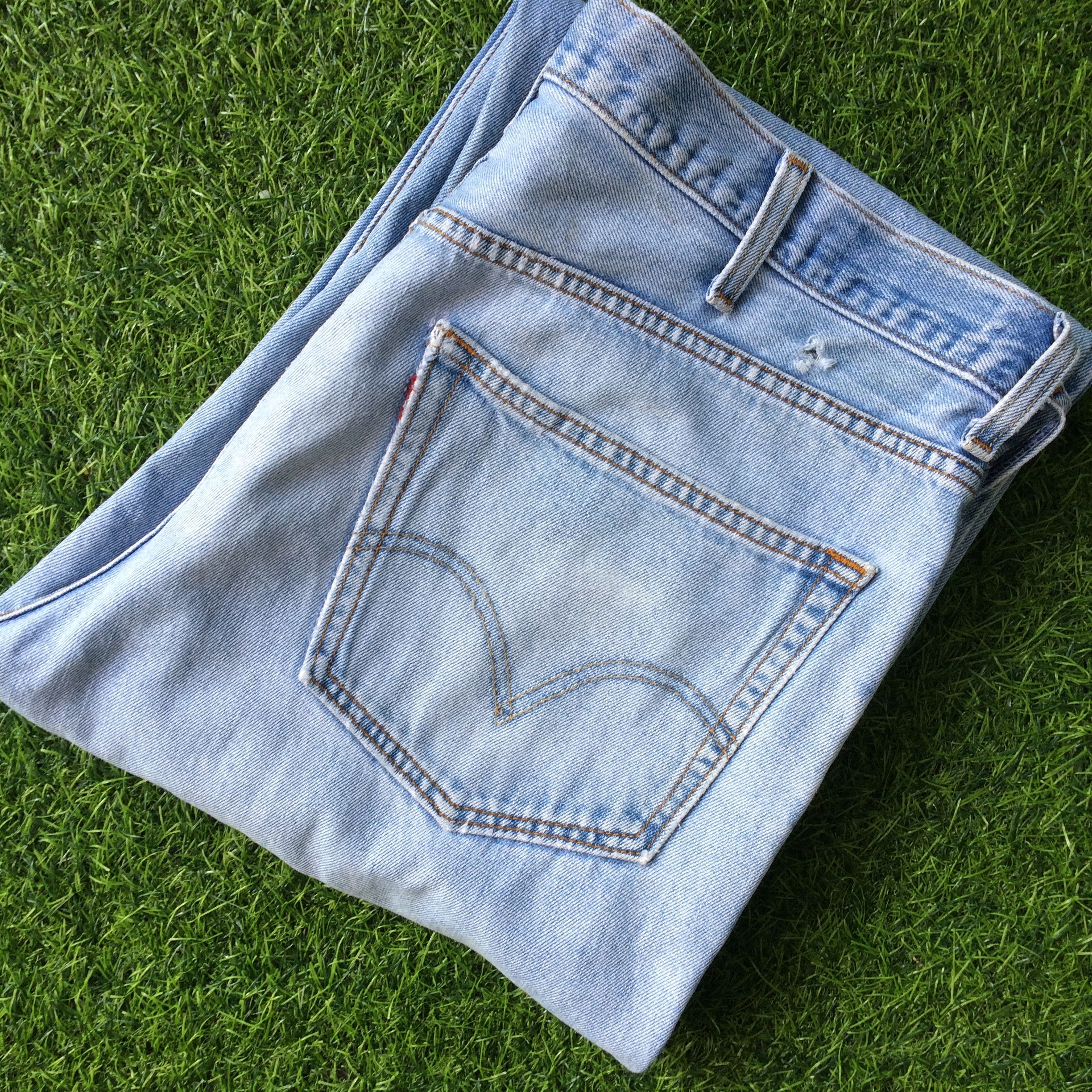 Levi's × Vintage Levis 550 Blue Wash Jeans #B-985 Size US 38 / EU 54 - 8 Thumbnail