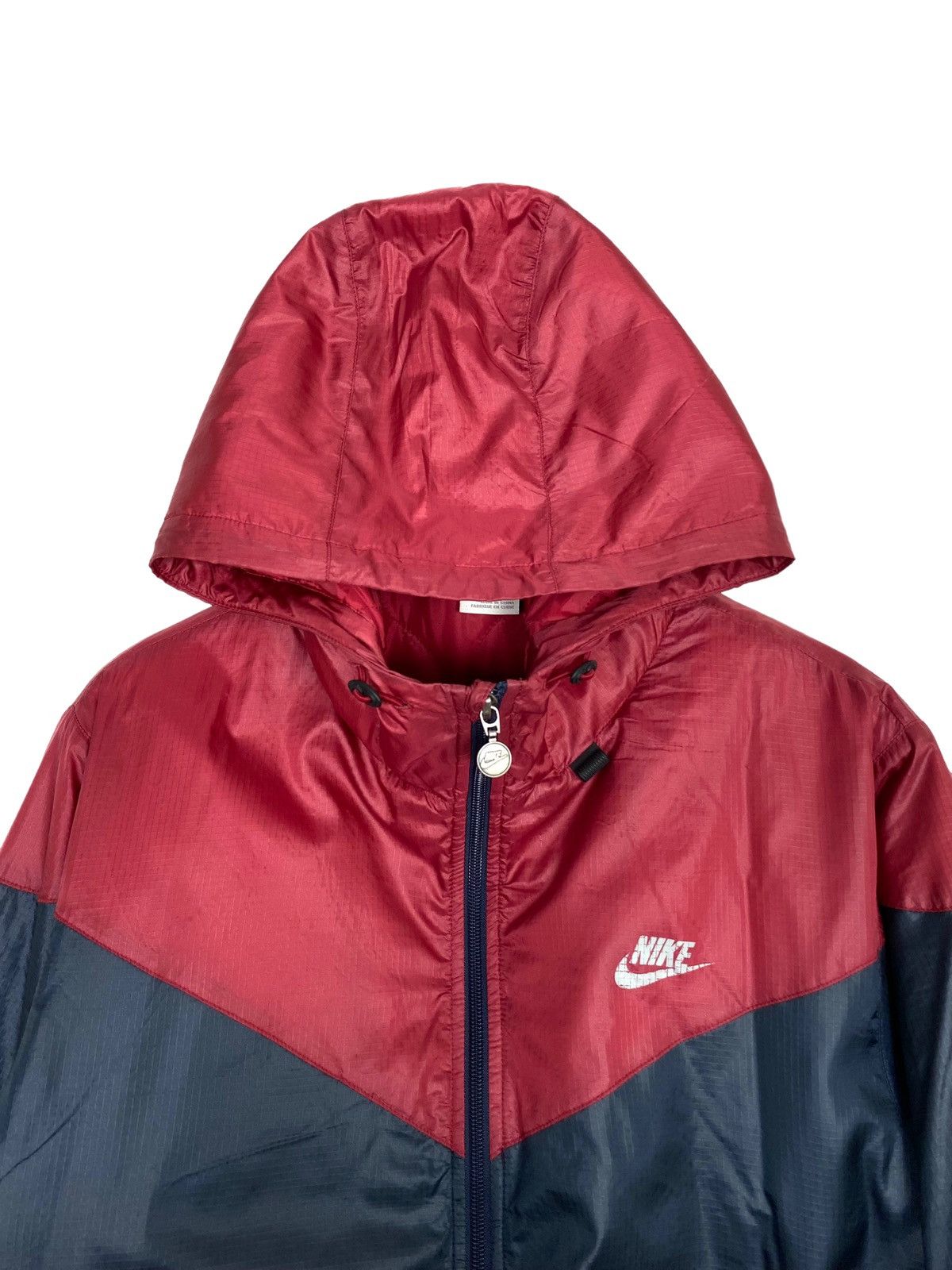Nike Rare‼️ Vtg Nike Swoosh Hoodie Windrunner Jacket Small Logo Size US L / EU 52-54 / 3 - 2 Thumbnail