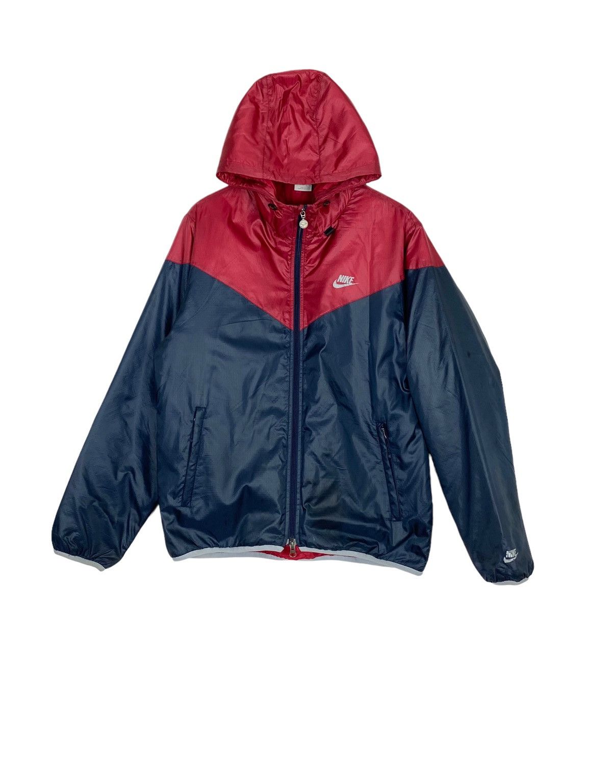 Nike Rare‼️ Vtg Nike Swoosh Hoodie Windrunner Jacket Small Logo Size US L / EU 52-54 / 3 - 1 Thumbnail