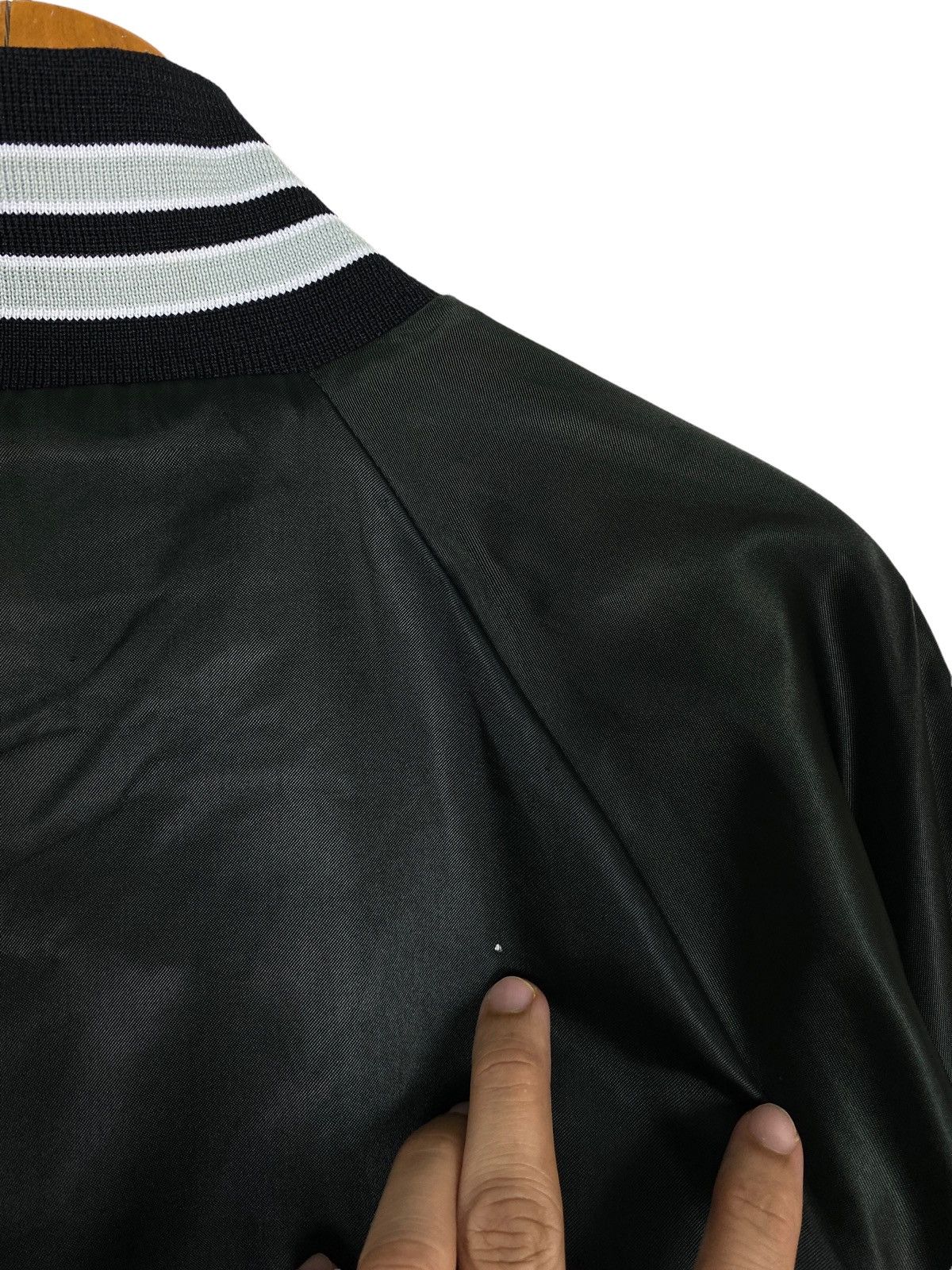 Levi's Vtg Levi’s Sportwear Varsity Satin Jacket Usa Scovil Button Size US L / EU 52-54 / 3 - 9 Thumbnail
