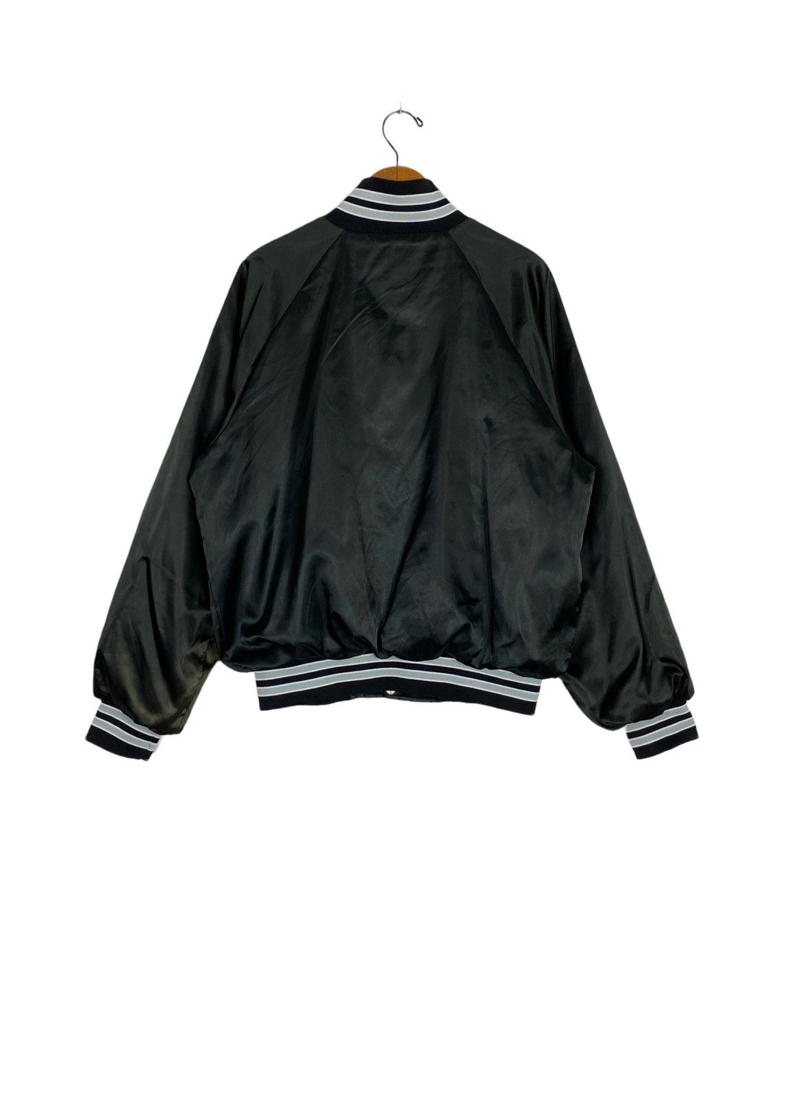 Levi's Vtg Levi’s Sportwear Varsity Satin Jacket Usa Scovil Button Size US L / EU 52-54 / 3 - 4 Thumbnail