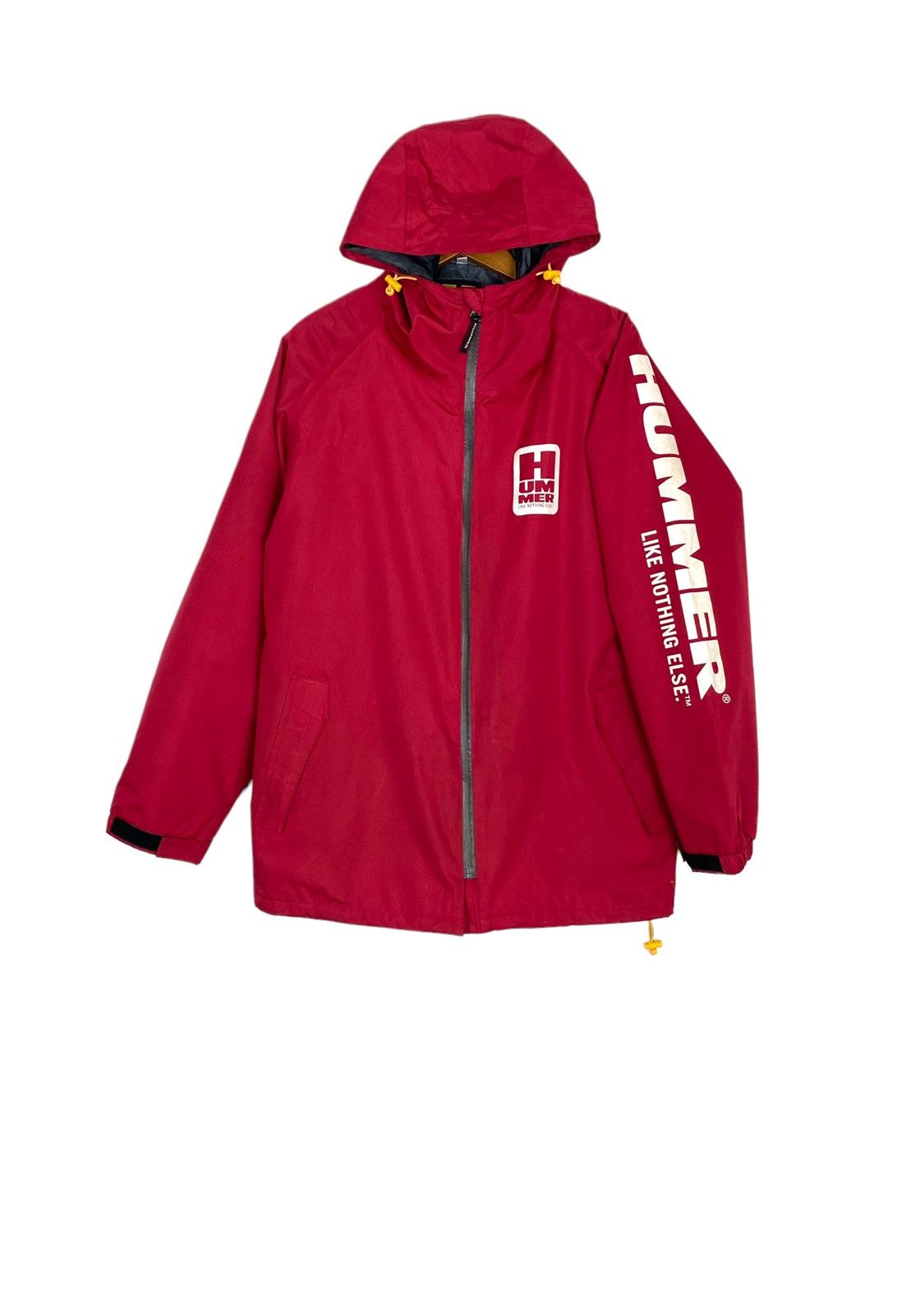 Japanese Brand Rare‼️ Hummer Hoodie Waterproof Jacket Spell out Large Size Size US L / EU 52-54 / 3 - 1 Thumbnail