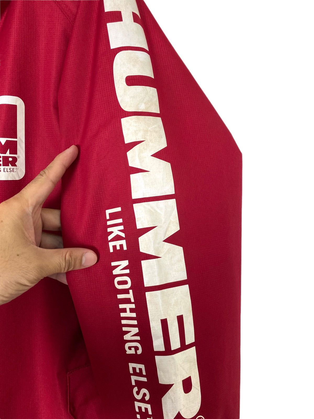 Japanese Brand Rare‼️ Hummer Hoodie Waterproof Jacket Spell out Large Size Size US L / EU 52-54 / 3 - 9 Thumbnail