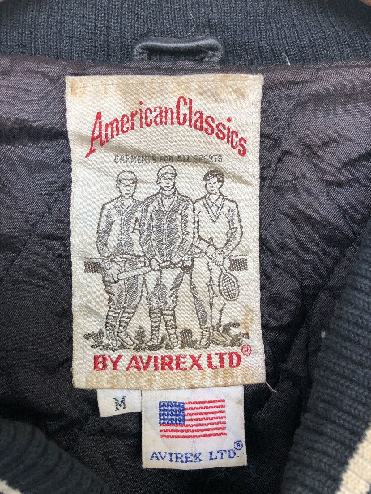 Avirex OG Avirex USAF Emblem Patch Leather Varsity Jacket Size US M / EU 48-50 / 2 - 12 Thumbnail