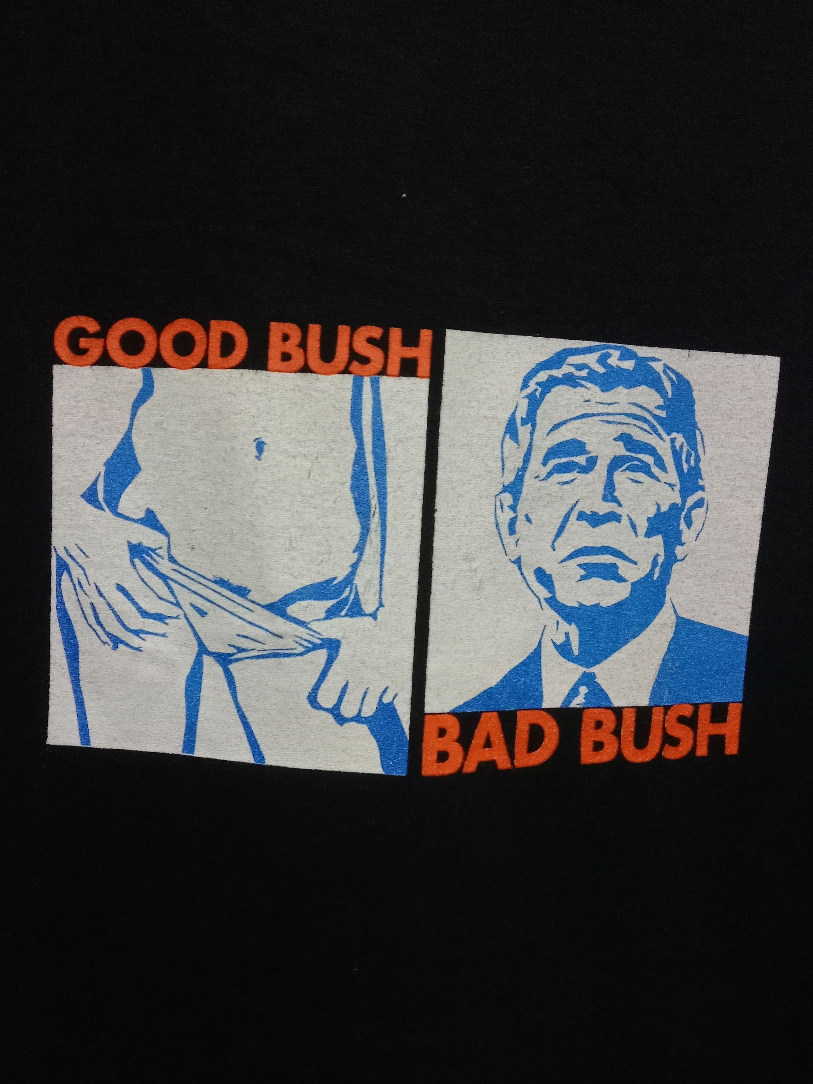 Anvil Parody "Good Bush , Bad Bush" x Anvil Size US XXL / EU 58 / 5 - 10 Thumbnail