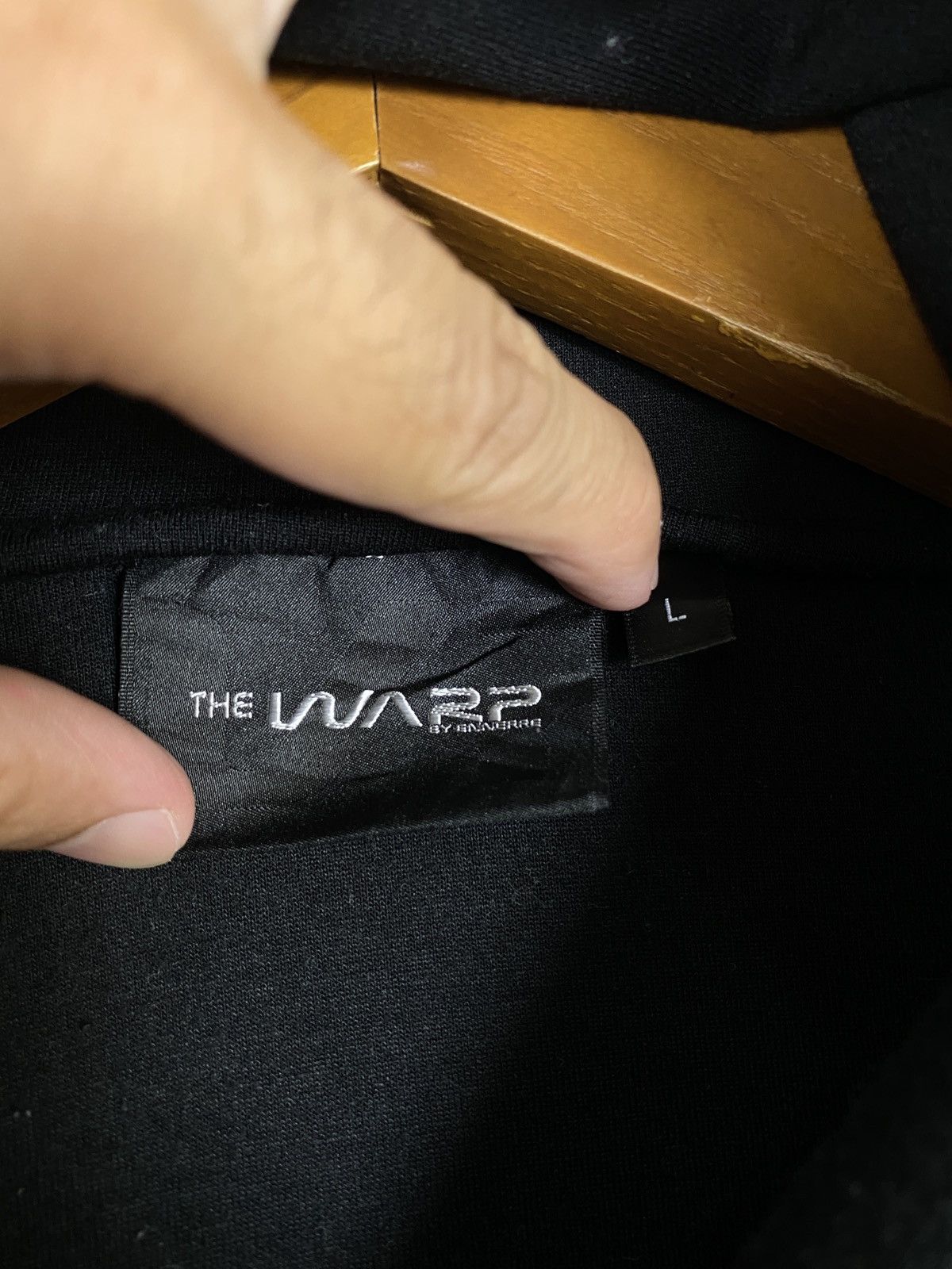 Japanese Brand Rare‼️ The Warp by Ennerre Hoodie Small Logo Large Size Size US L / EU 52-54 / 3 - 3 Thumbnail